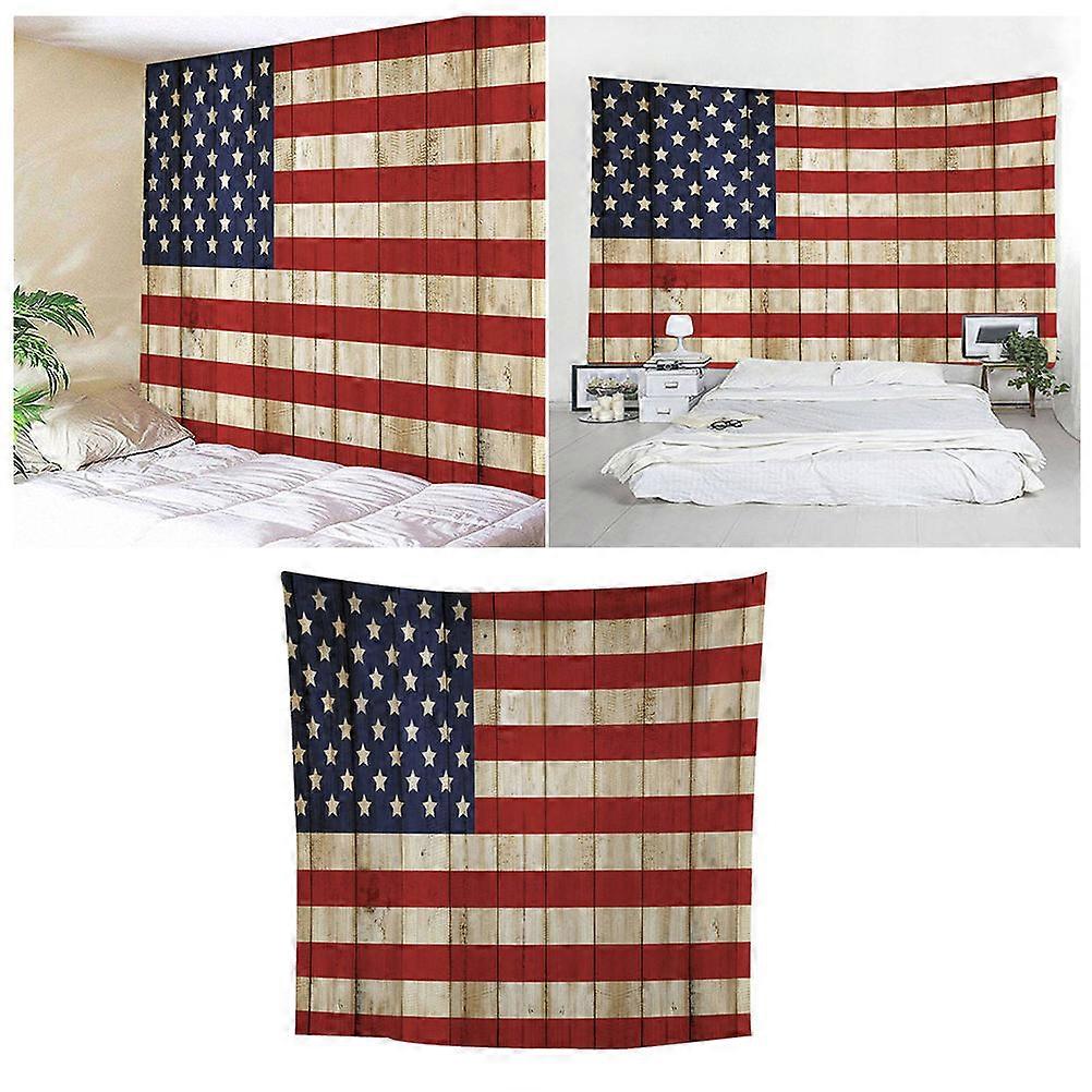 Wall Hanging Photography Background 230x180cm American Flag Theme Tapestry For Home School Events 1Pcs