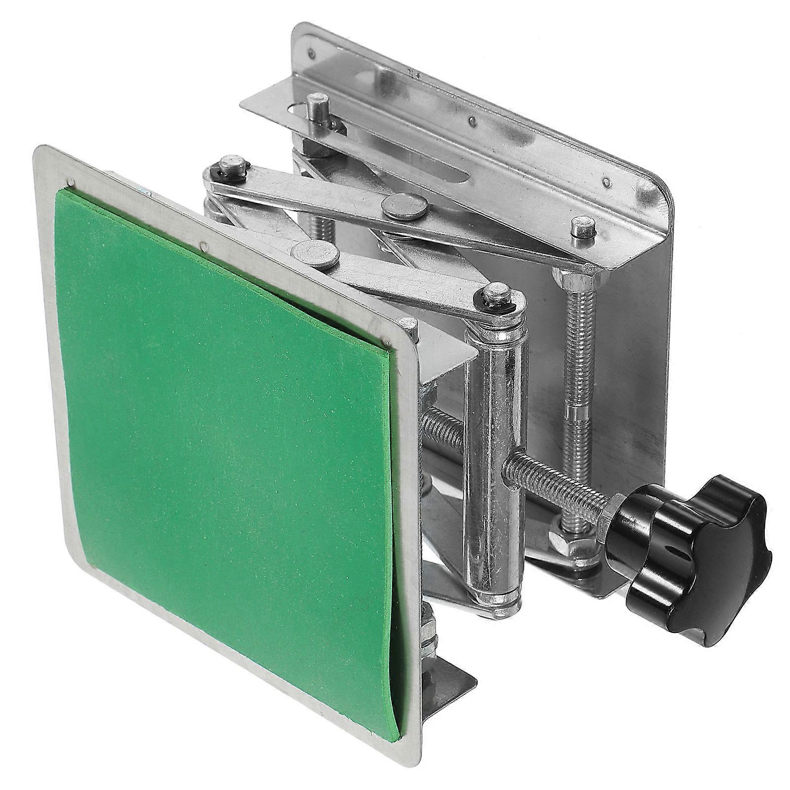 Stainless Steel Laboratory Jack Lift Platform with Stable Surface for Safe Physics and Chemistry Experimentation