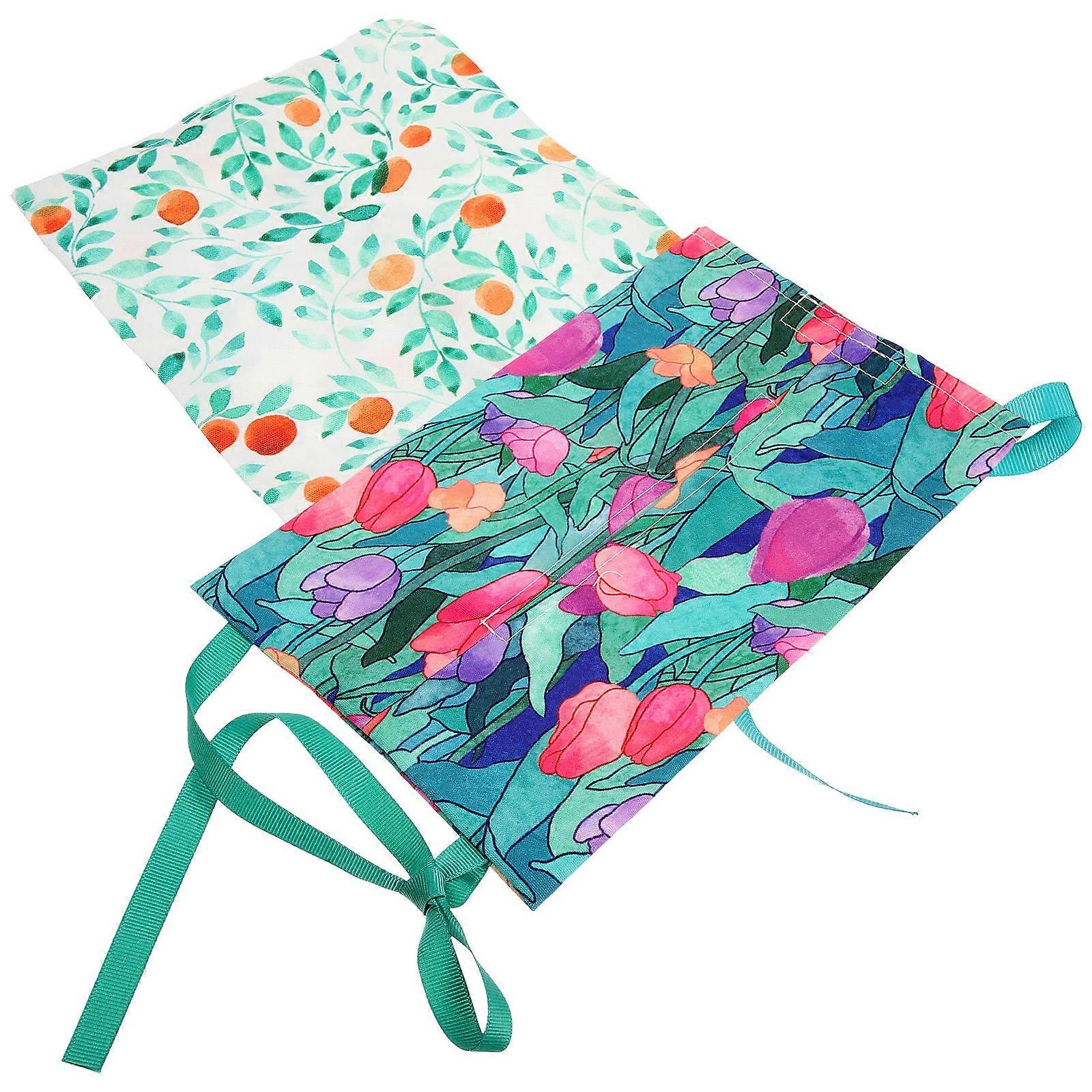 Desktop Tissue Organizer For Household Users In Assorted Color With Space-Saving Hanging Function 2Pcs