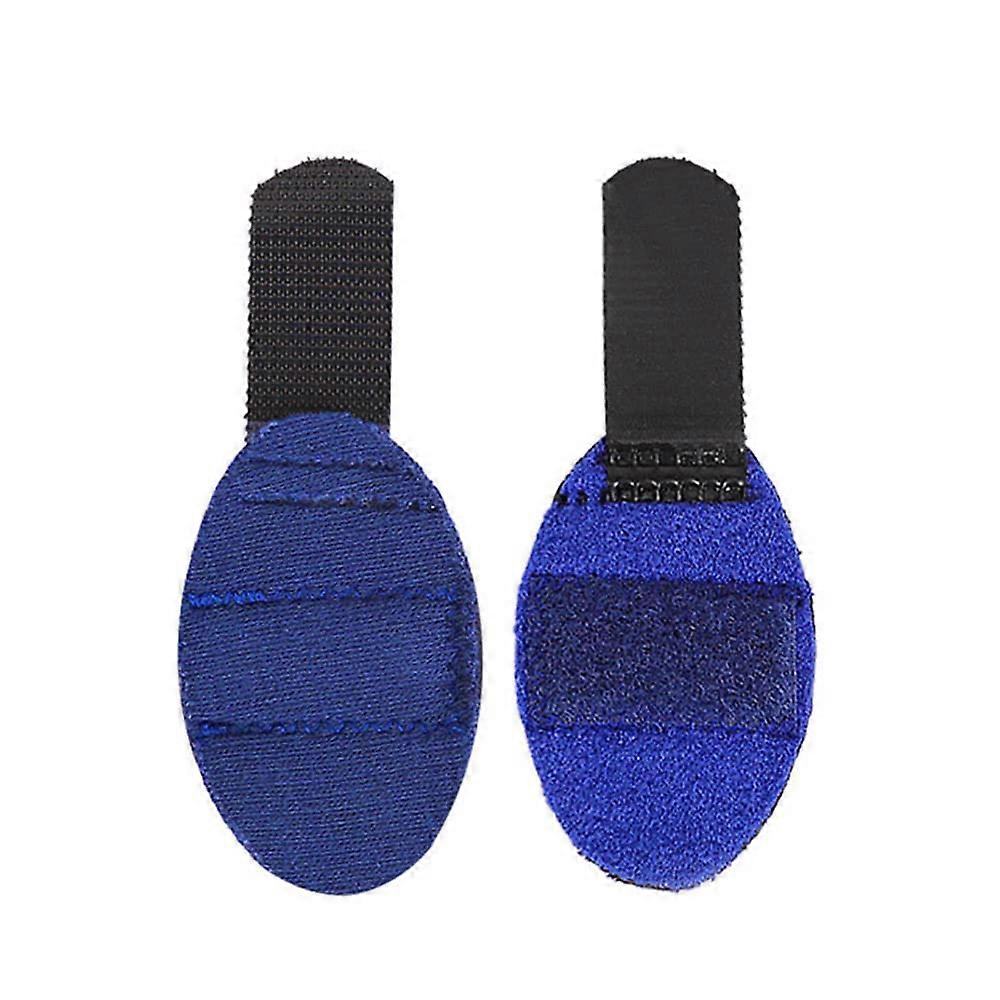Finger Splints Elastic Breathable With Fastening Strap For Sports Injuries Joint Pain (2 Pack)