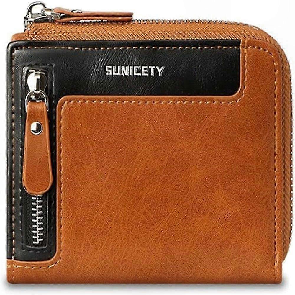 RFID Blocking Wallet for Men with Coin Pocket and Secure Design Modern Essentials Organizer