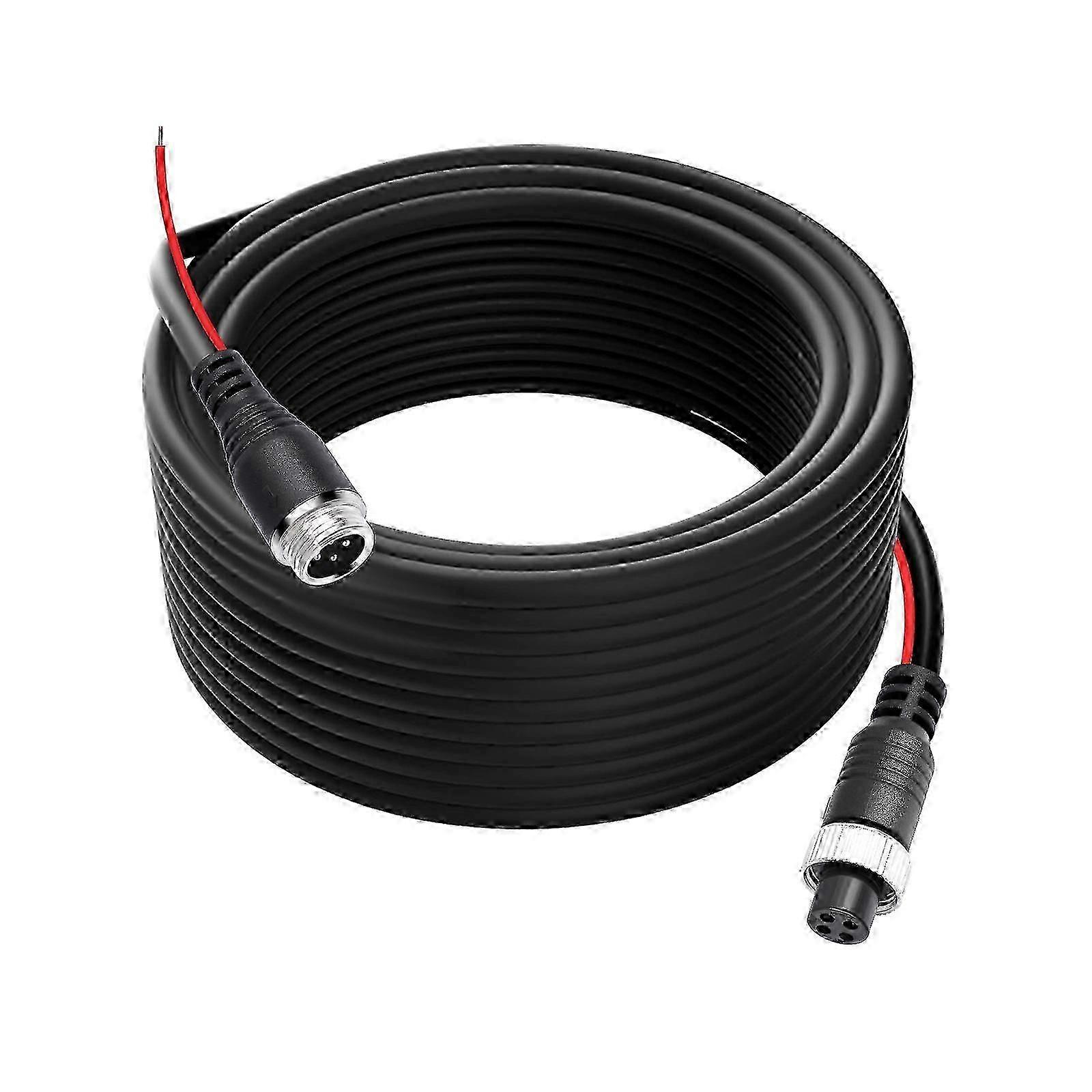 2025 4Pin Aviation Plugs Video Auditory Extension Cord for Truck Reversing Camera Security