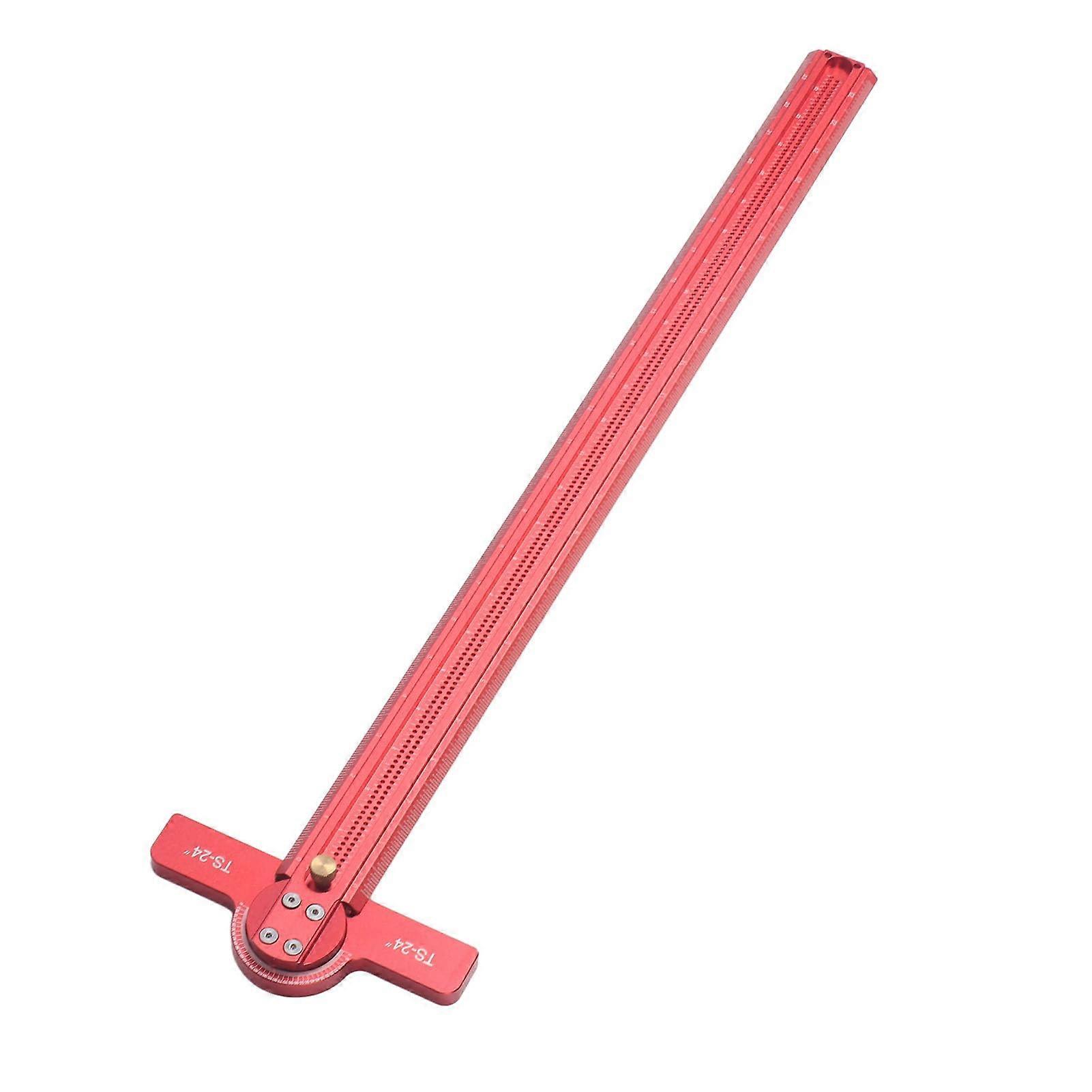 Crafting TSquare Ruler, Ergonomic, CorrosionResistant Woodworking Marking Tool, TSquare Ruler, Stainless Steel, Measuring Tool for Carpenters