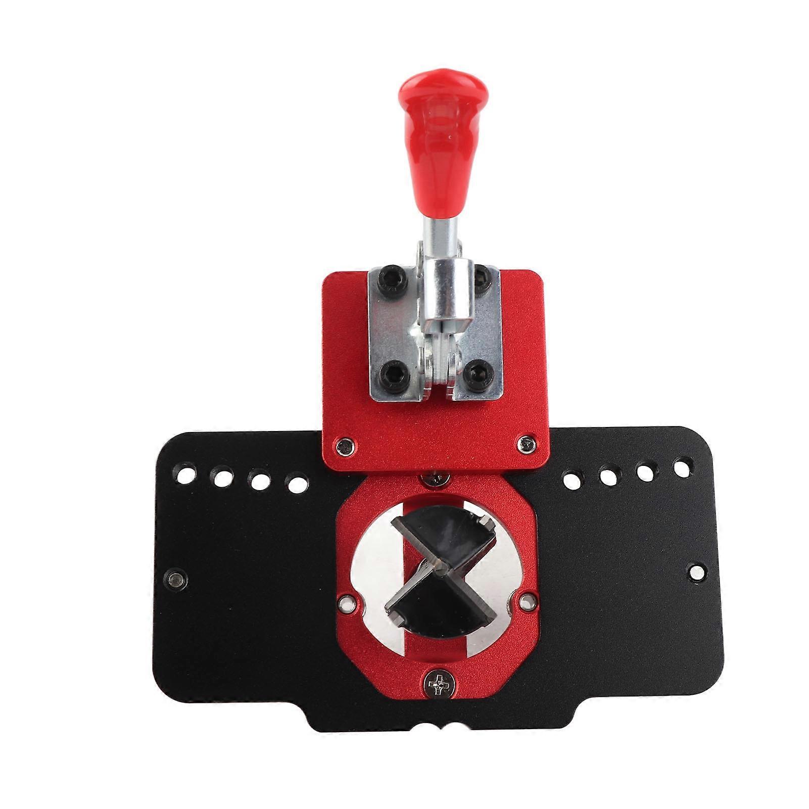 Concealed Hinge Jig 35mm Door Hinge Hole Drilling Guide Drill Bit Kit Set for Woodworking