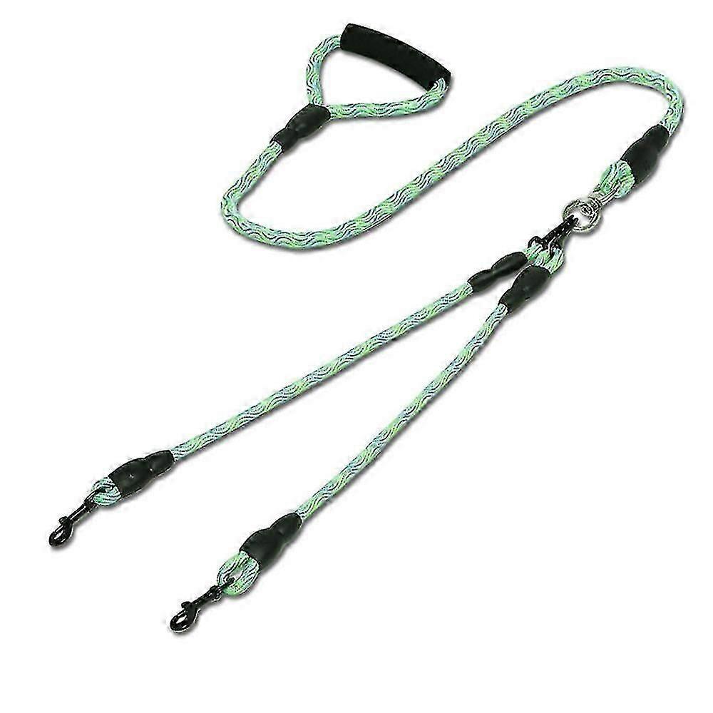 Double Dog Leash for Walking Two Pets - Durable & Tangle-Free Design
