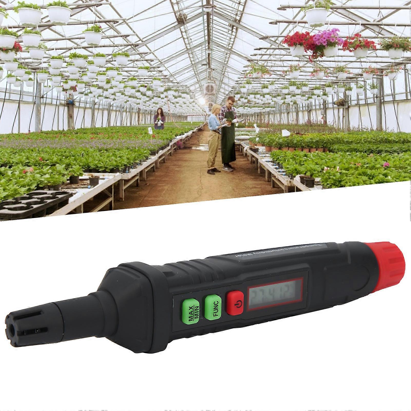 HT62 Digital Thermometer Hygrometer Portable Temperature Humidity Dew Point Tester
