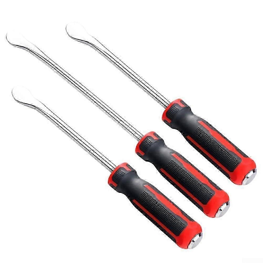 Tire lever with extended length for efficient tire changes, compatible with various vehicles (15 inches) 38 cm