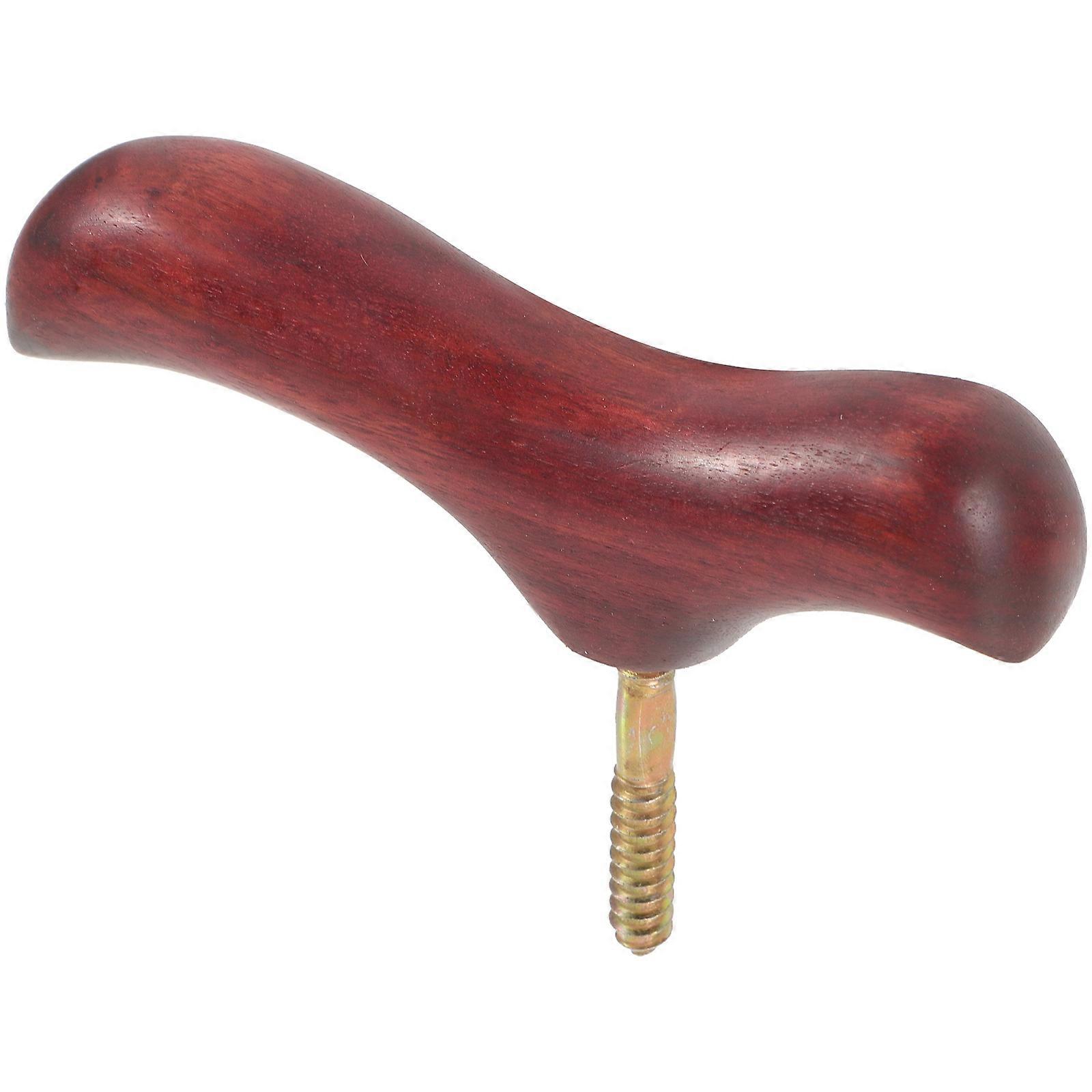 Ergonomic Cane Handle, Handmade Solid Wood for Walking Canes, Outdoor Use, Provides Balance and Support for Men and Women