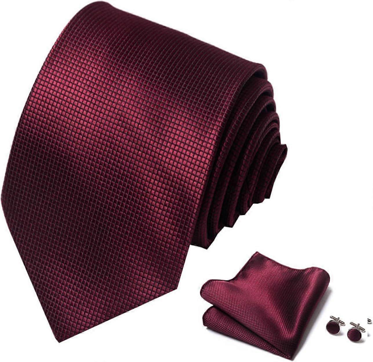 Men's Tie Set with Pocket Square  Hb247