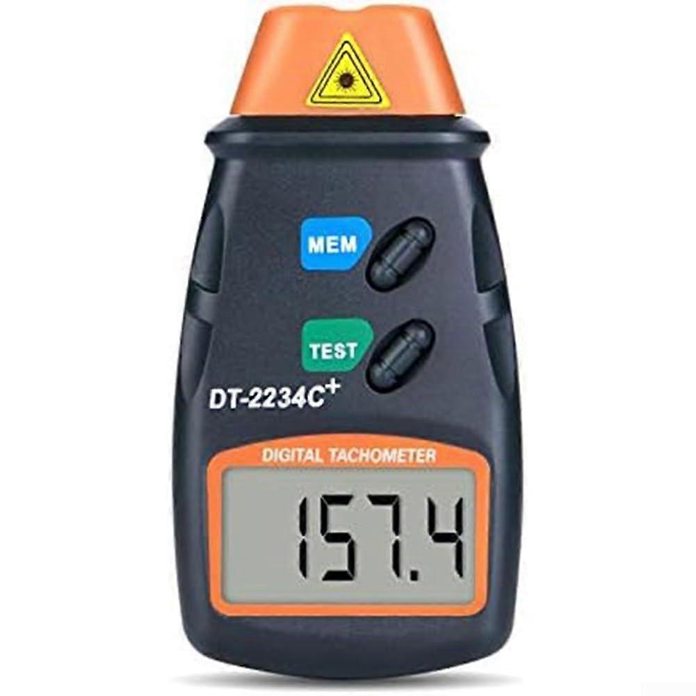 Digital Tachometer DT2234 C+ Mini Non-Contact Speedometer for RPM Measurement, High Accuracy, Compact Design
