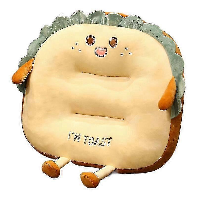 40cm New Nice Cute Super Soft Toast Chair Sofa Car Seat Cushion S
