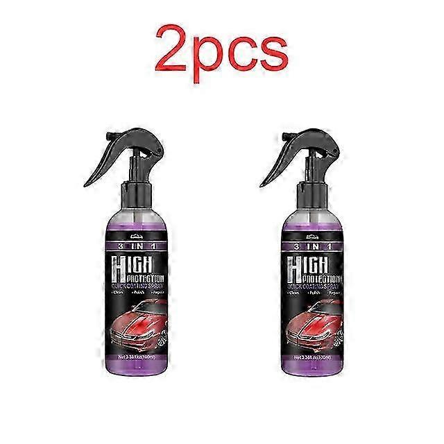 1/2/3/4pcs Car Ceramic Coating Spray 30/100ml Auto Nano Ceramic Coa...