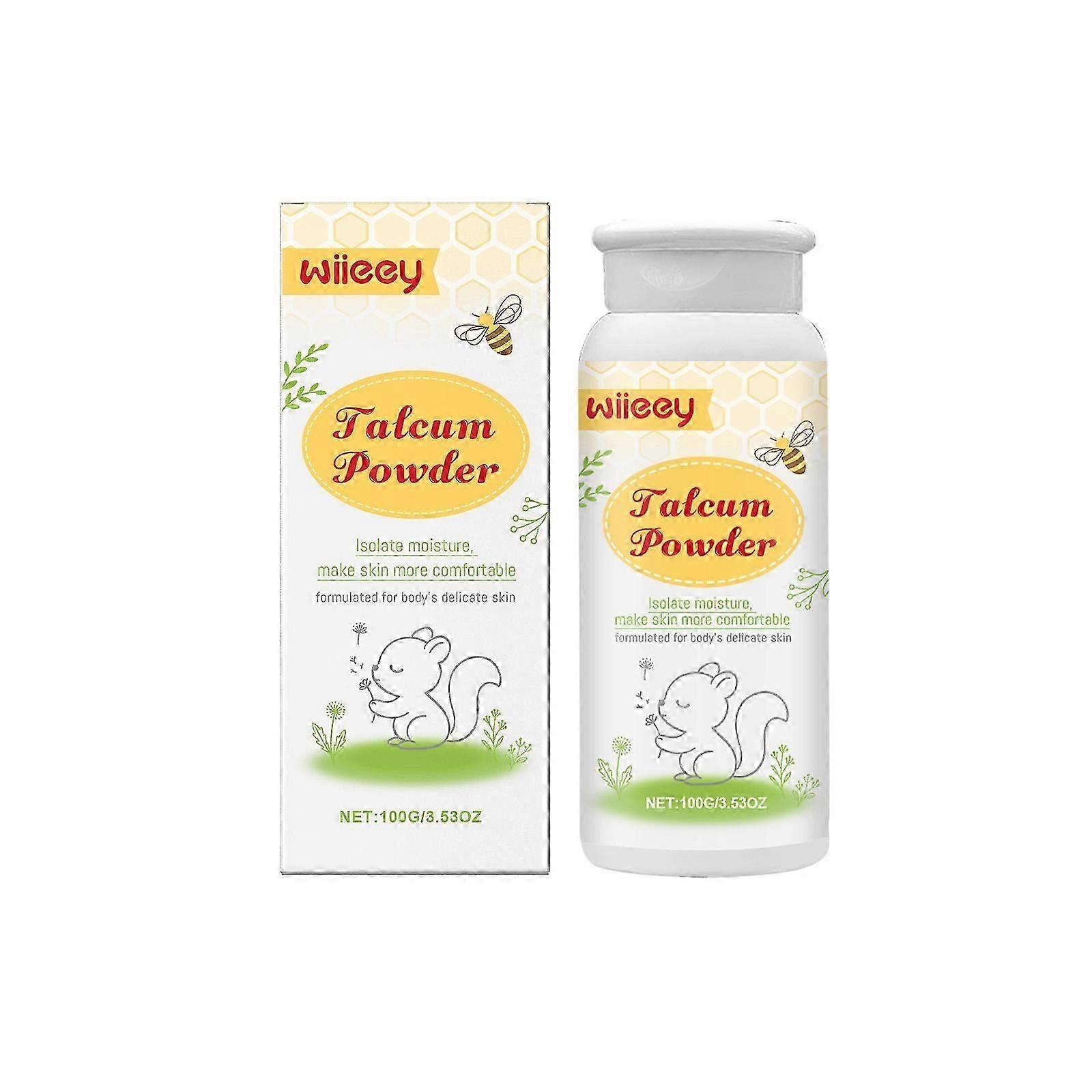 Talcum Powder for Infants - Gentle, Low-Dust Formula to Prevent Heat Rash & Keep Skin Dry
