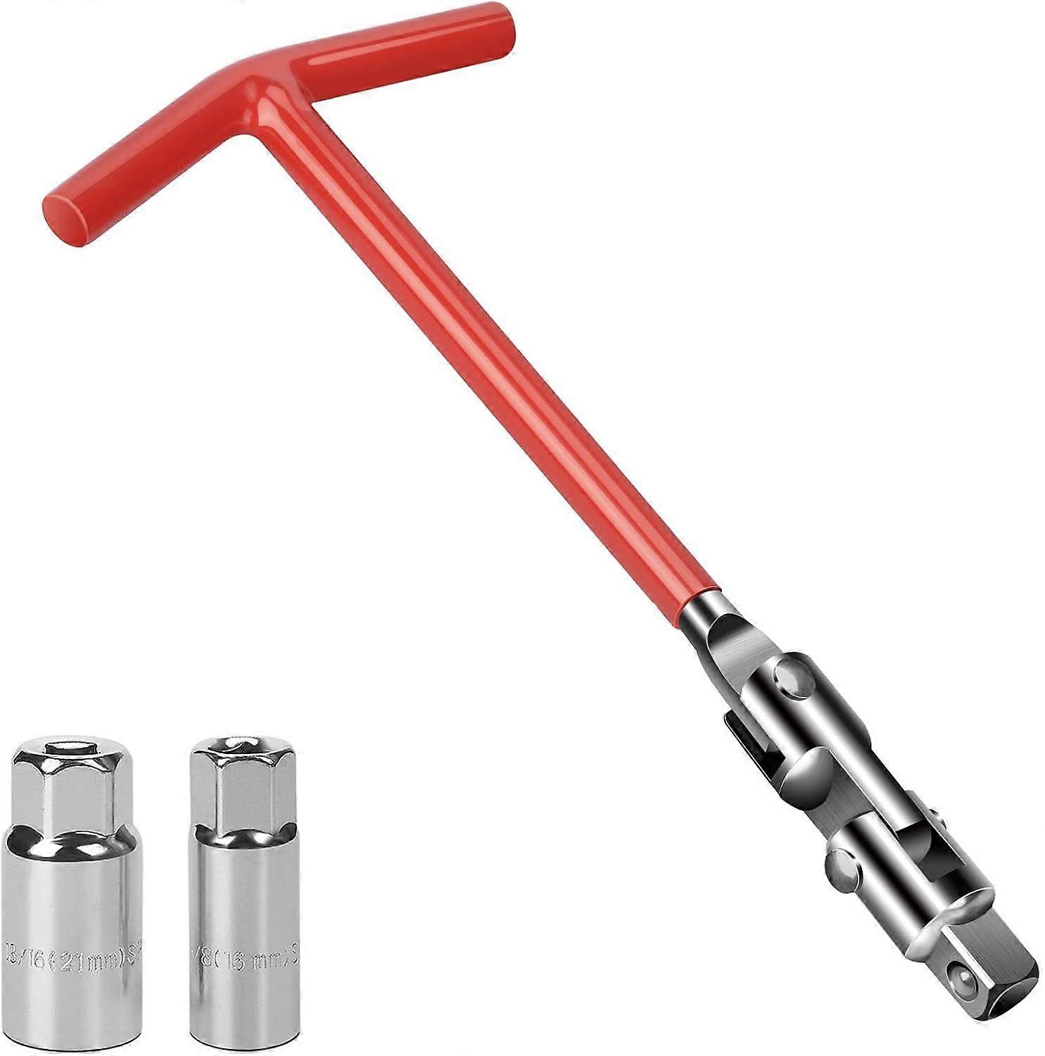 Universal Flexible Spark Plug Wrench Set, Magnetic Spark Plug Wrench Spark Plug