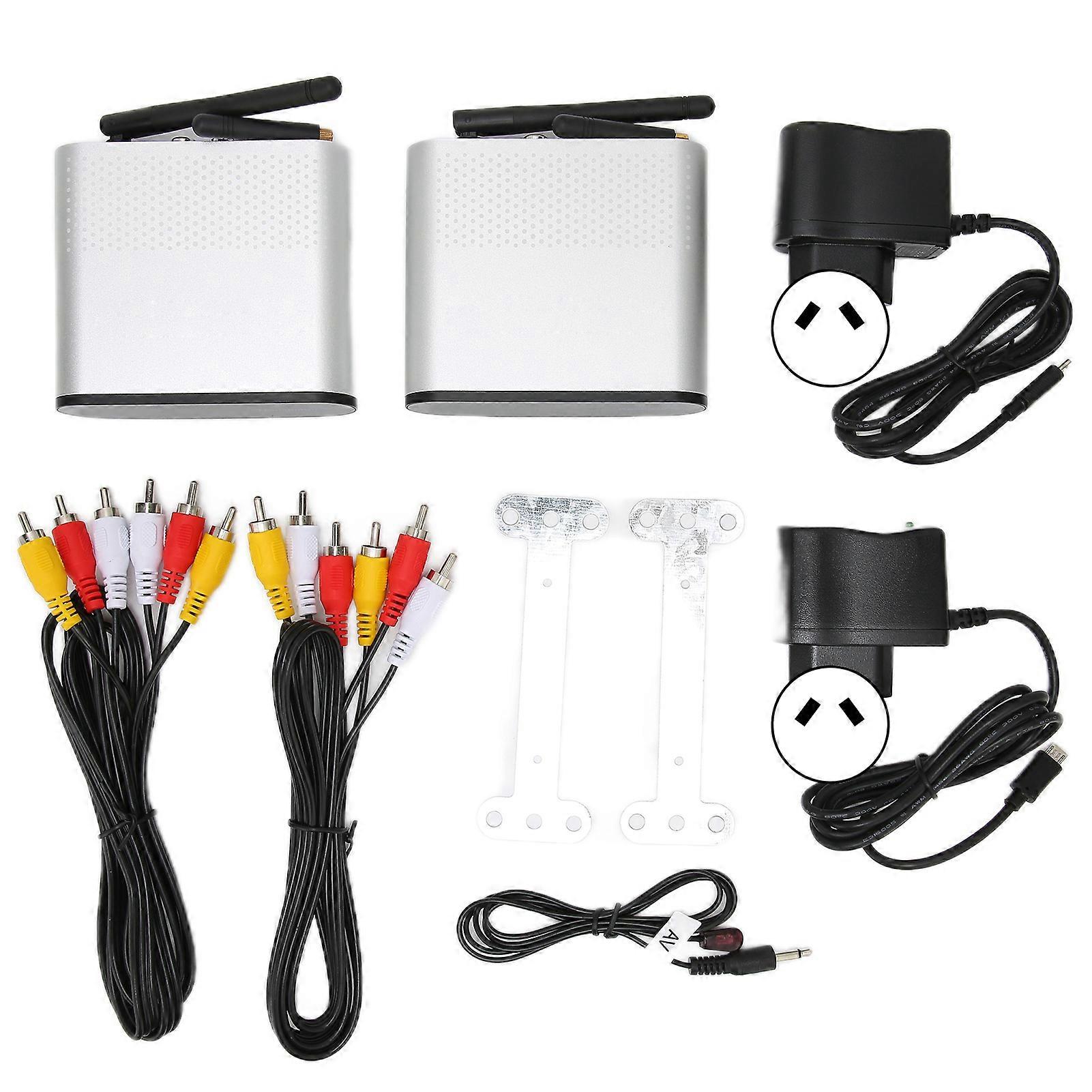 2.4GHz Wireless o Video Transmitter Receiver for DVD DVR IPTV with AU Plug