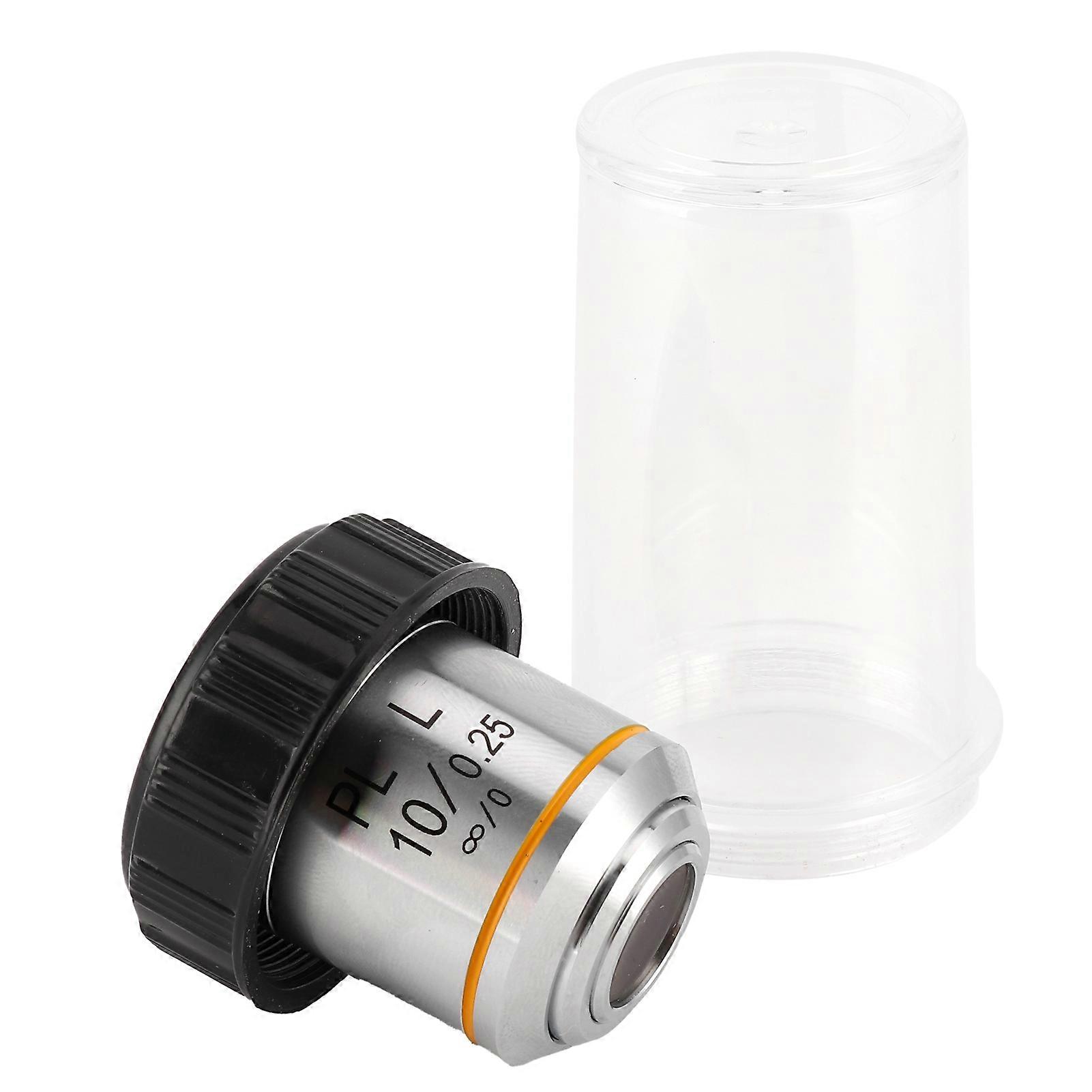 KP-10X PL10X 20.2mm Infinite WD Aluminum Alloy Objective Lens