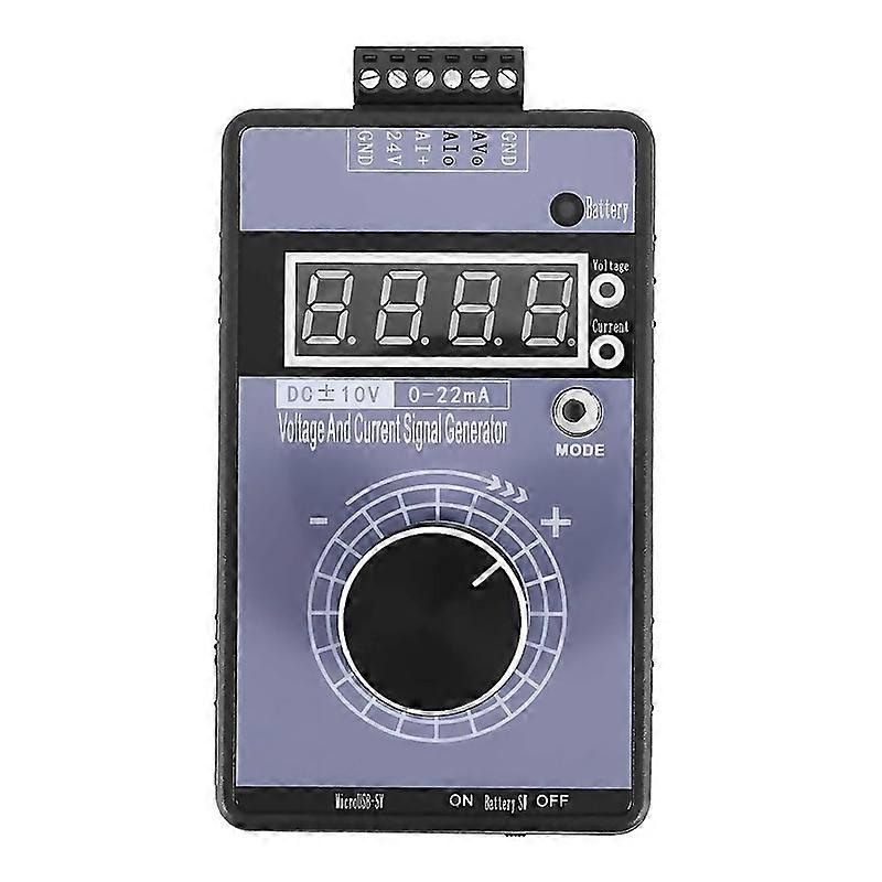 For Precision 420ma Current Voltage Signal Generator Analog Simulator For Plc And Panel Debugging