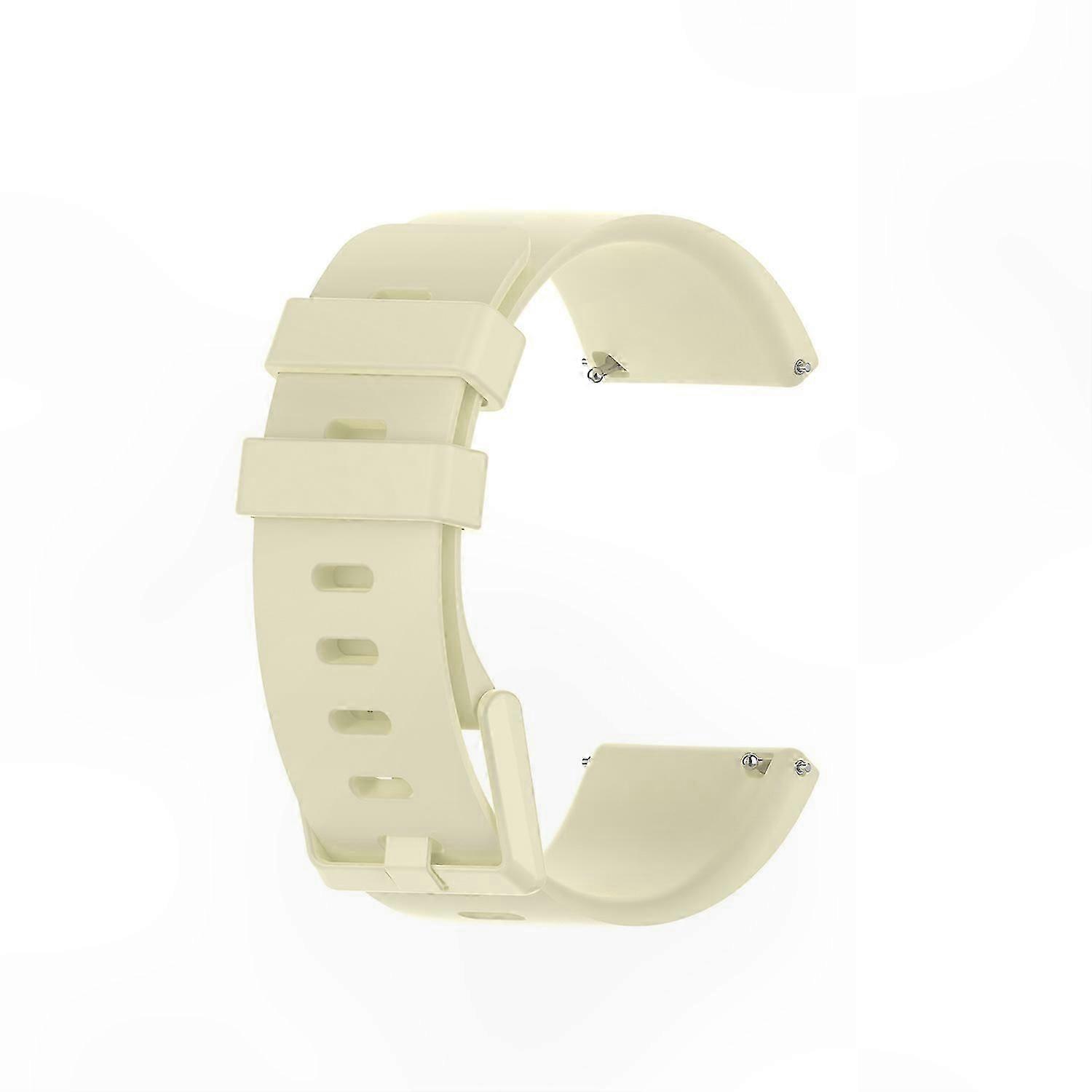 Soft Silicone Watch Band with Classic Buckle for Fitbit Versa Models