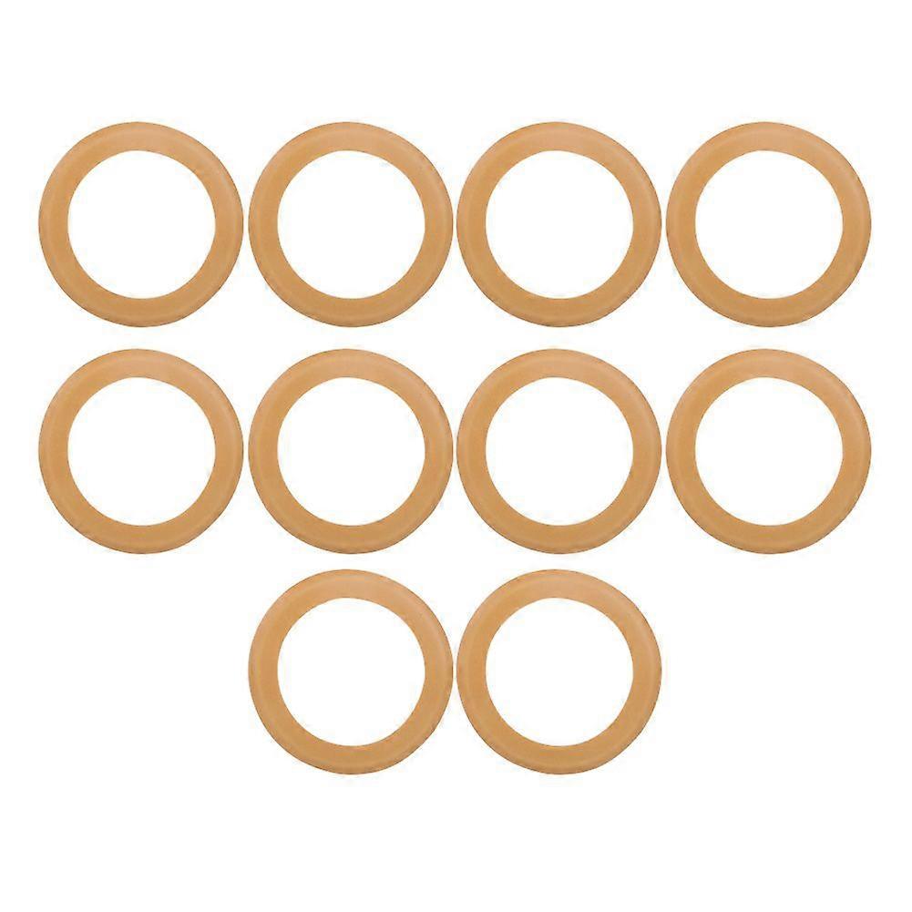 10PCs Rubber Piston Ring Insulated Pump Accessories for 550w Oil‑Free Silent Air Compressor