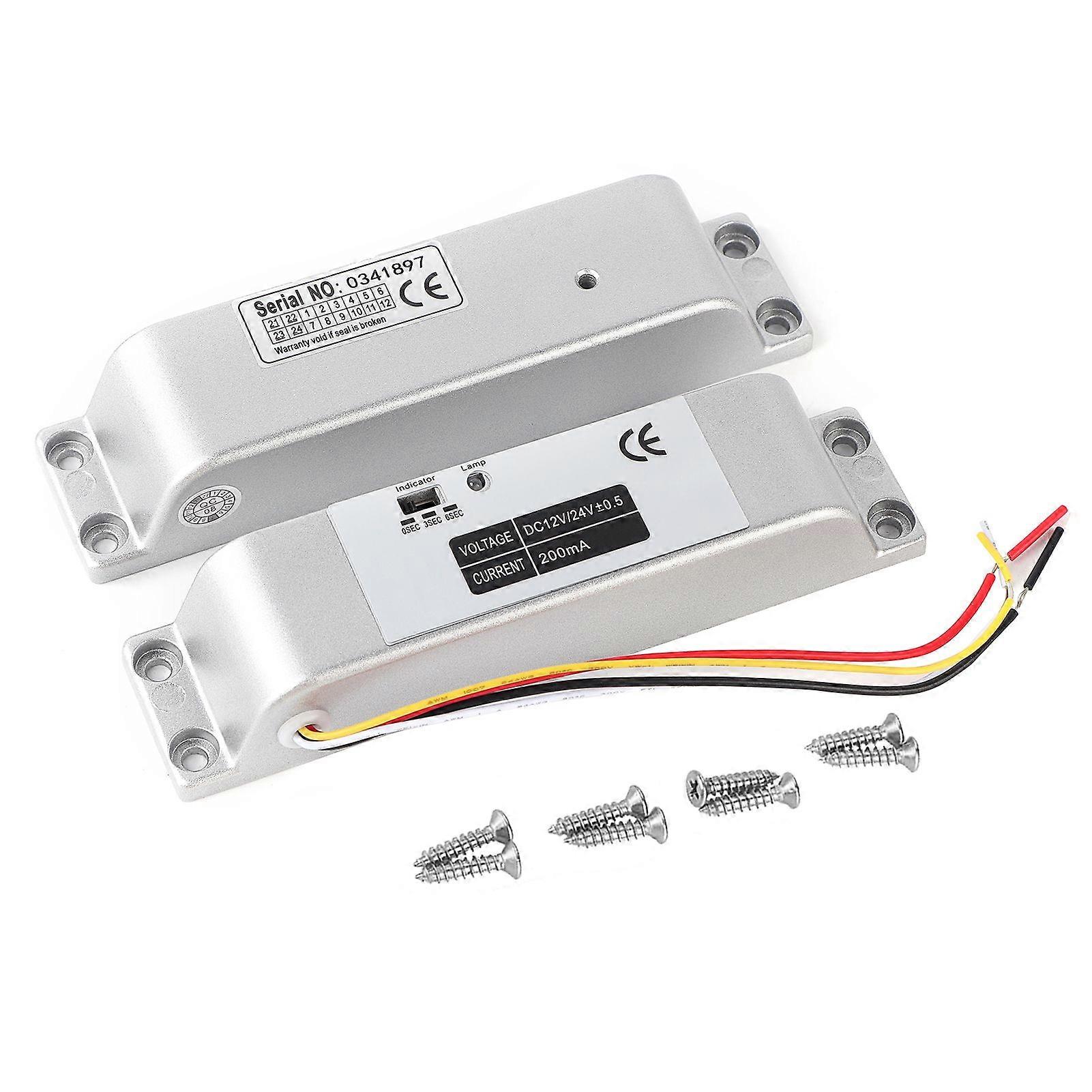 DC12V 1000KG Electric Drop Door Lock Magnetic Induction Gate Entry Access Control