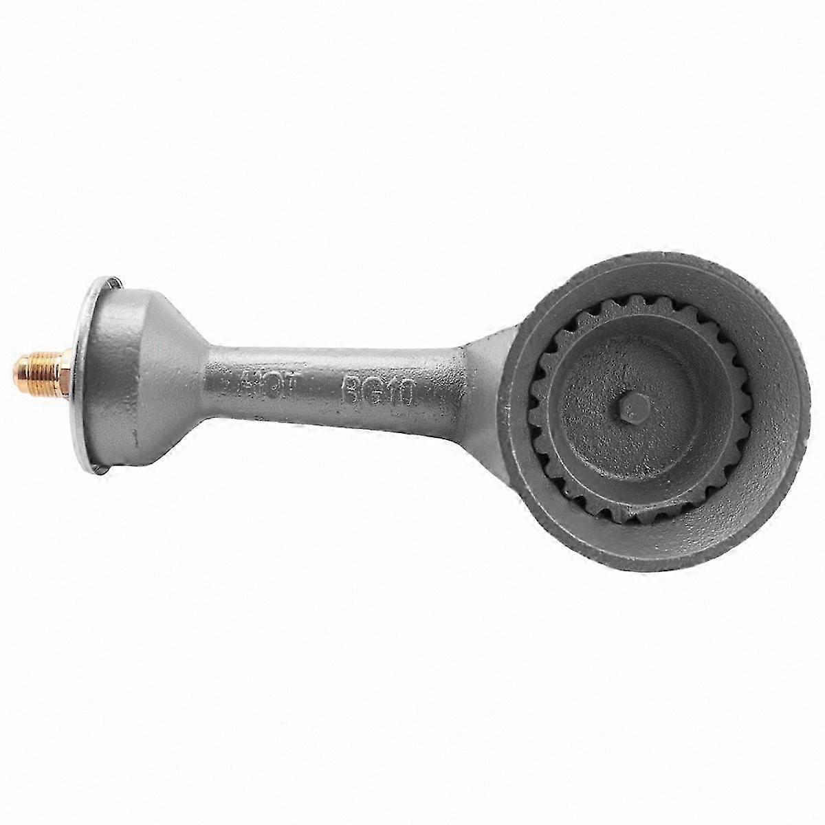 Durable Cast Iron Round Burner Head with Brass Orifice Fitting for Propane Stoves