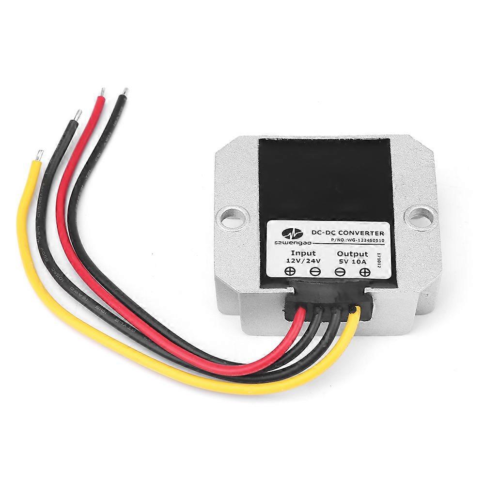 Module régulateur de tension abaisseur convertisseur DC12 V/24 V vers 5 V 10 A 50 W, étanche IP68