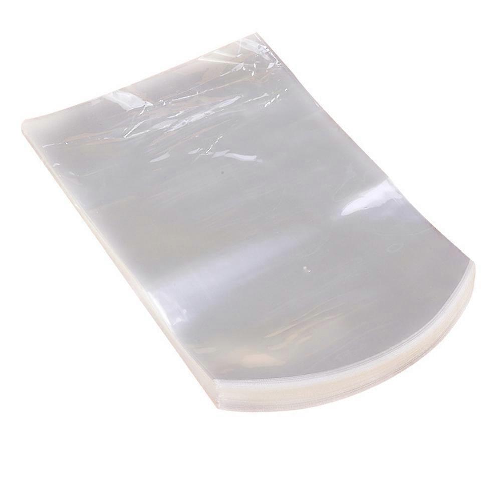 Shrink Wrap Bags PVC for Storage Use 100Pcs Transparent Heat Shrink Film