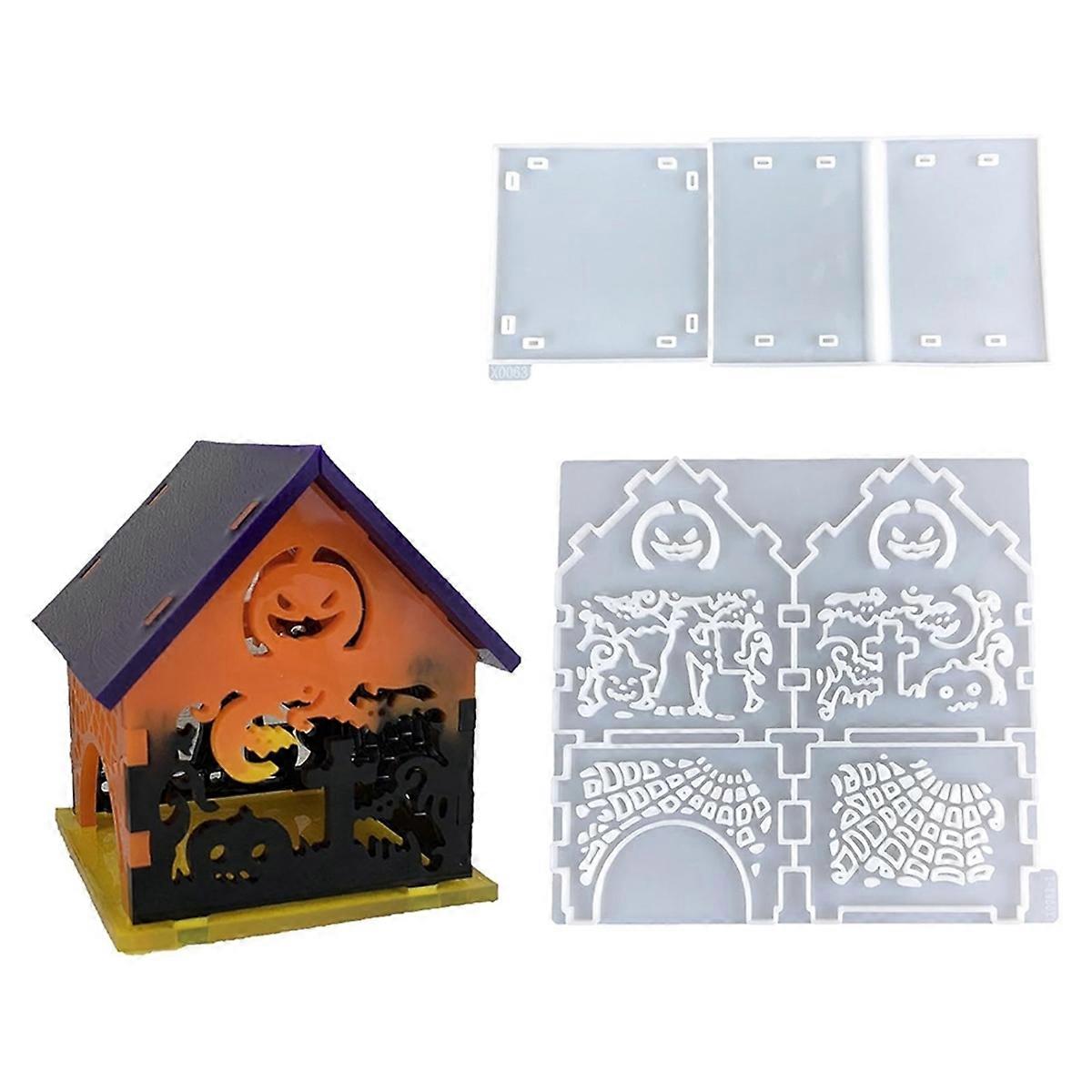 Halloween Pumpkin Home Resin Molds
