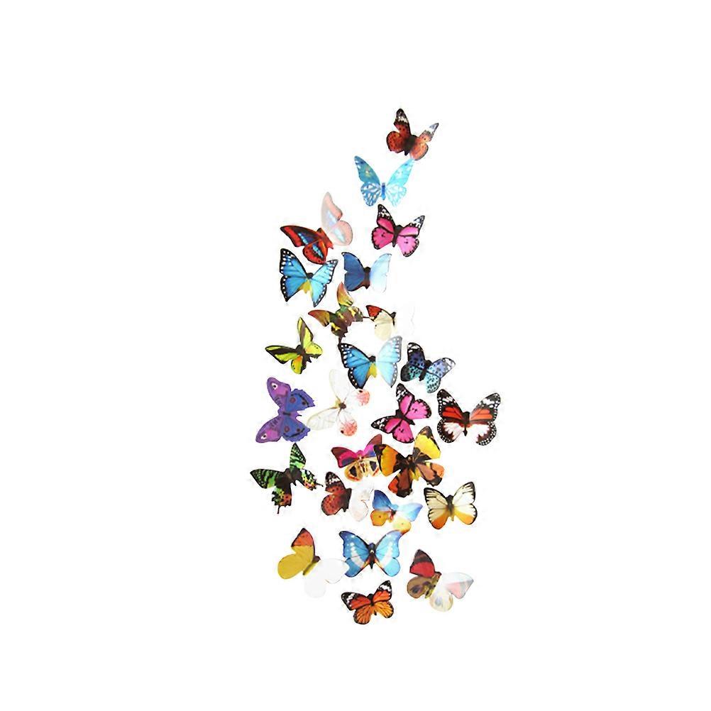 3D Stickers for Room Decoration Removable 19Pcs Set