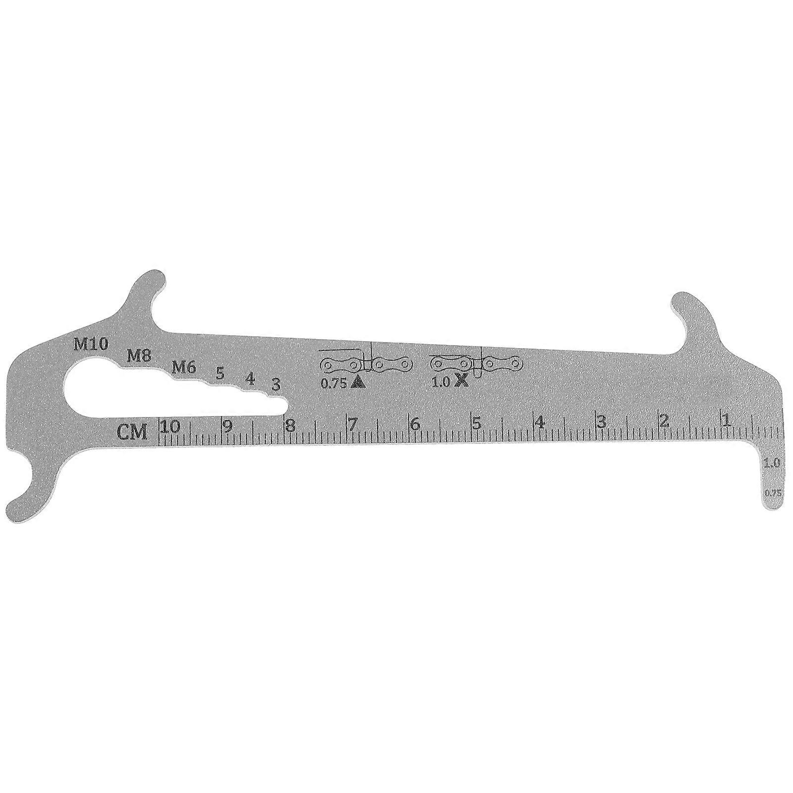 Portable Bike Chain Indicator 2Pcs For Mountain Bikes Outdoor Maintenance Durable Aluminum Alloy Chain Hook