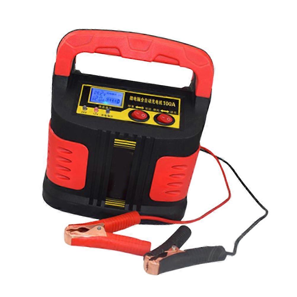 Battery Charger for Car LCD Display 12V 24V Red Charger
