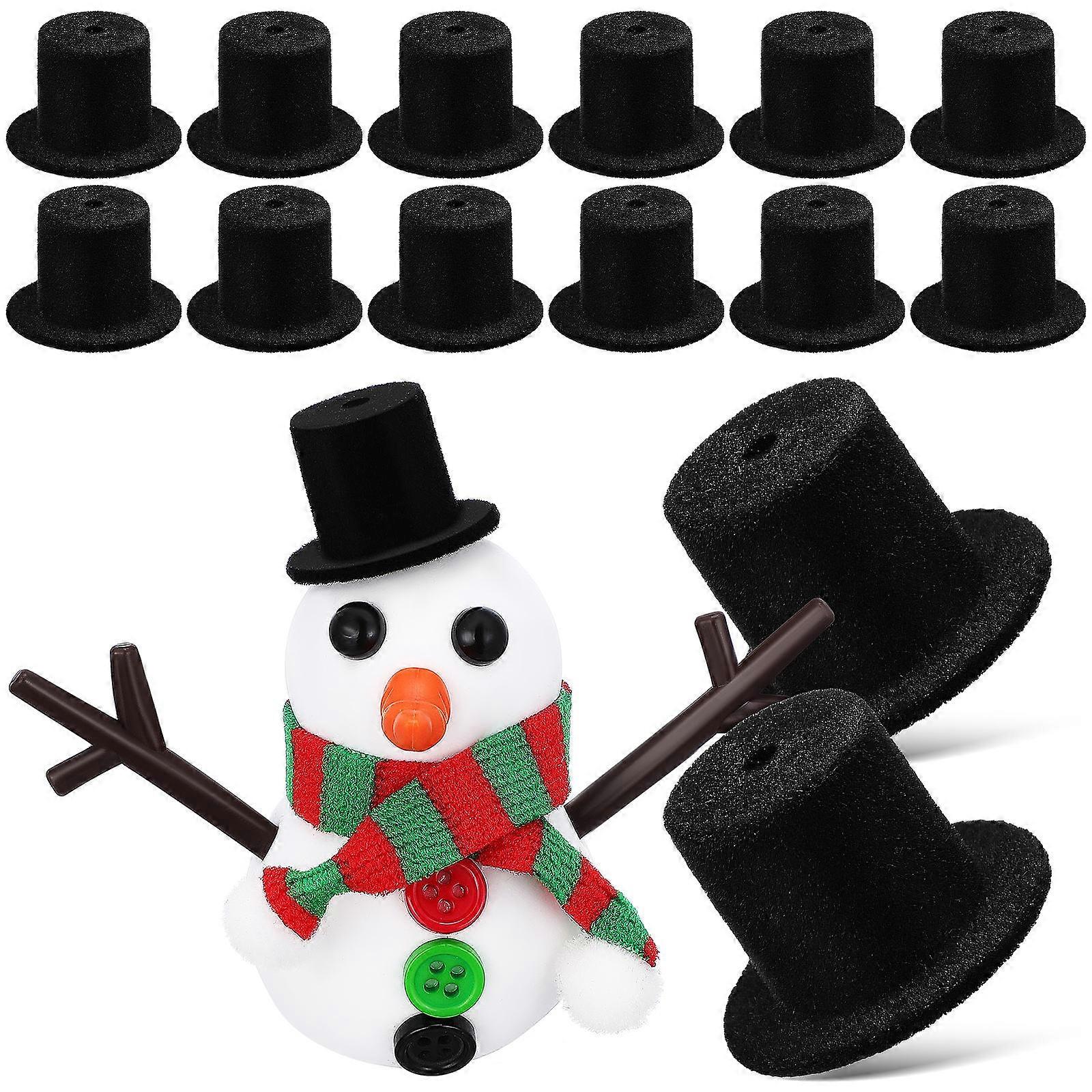 Mini Doll Hats for Decoration 15Pcs Miniature Cap Doll Set
