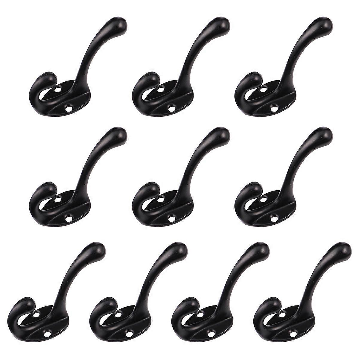 Wall Hooks Vintage Alloy Hook Wall Mounted 3Sets for Home Hanging