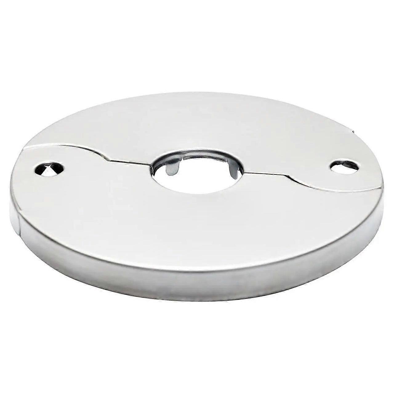 Split todelt snappit rør deksler trykk krage krom stål