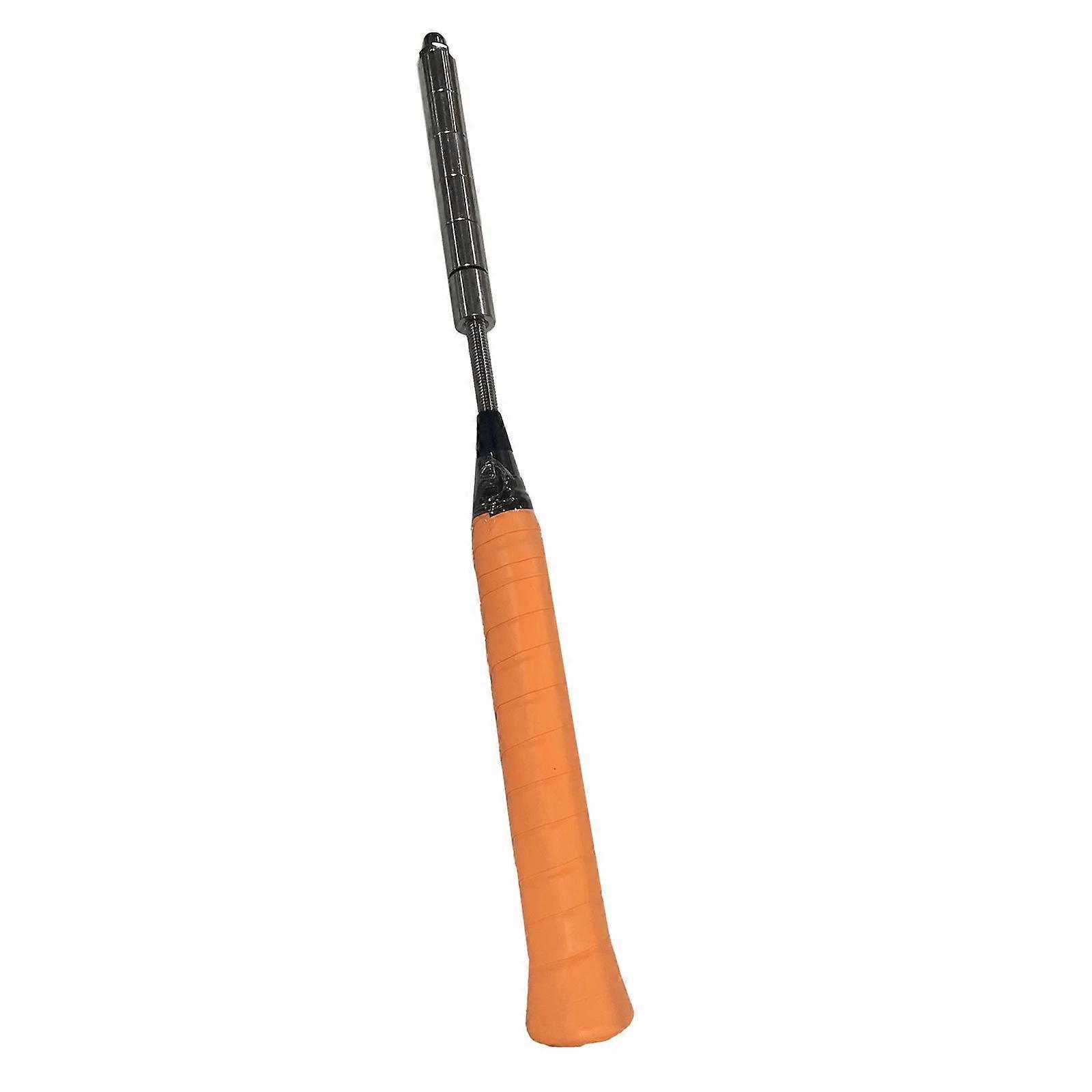 Badminton Racket Swing Trainer Badminton Trainer for Power Point Speed Orange