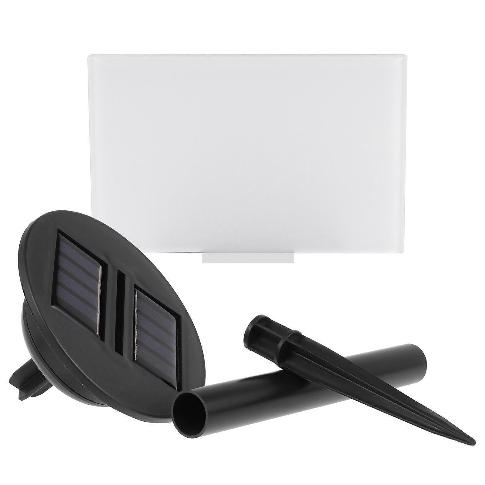 Solar Lamp for Garden with Heat Transfer Printing Board 2Sets Outdoor Light