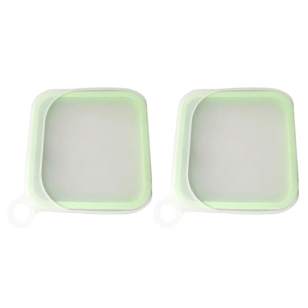 8Pcs Sandwich Box Silicone Container for Food Storage