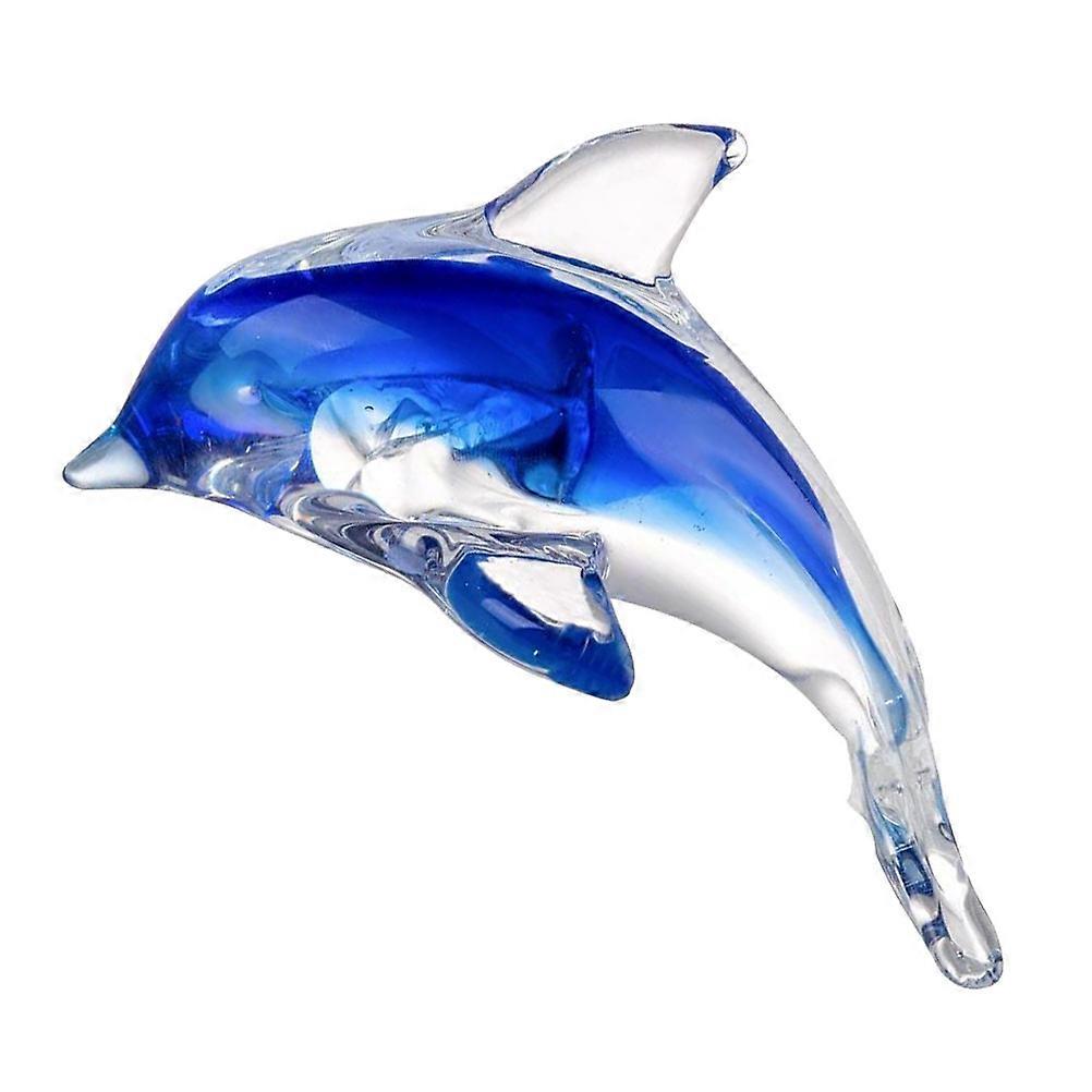 Dolphin Ornament Simulated Dolphin Figurine for Decor Use