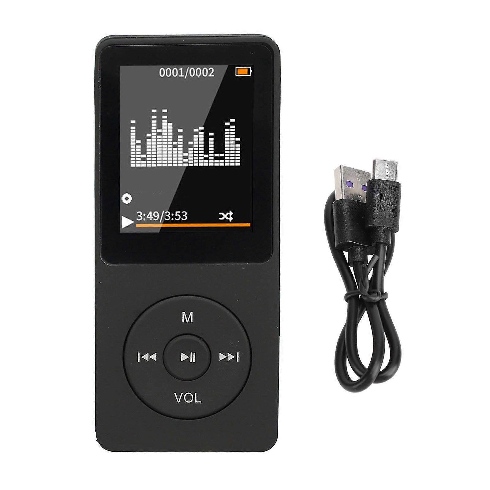 MP3 MP4 Player Wireless BT Small Portable Lossless Sound Music 1.8in 128x160 Screen