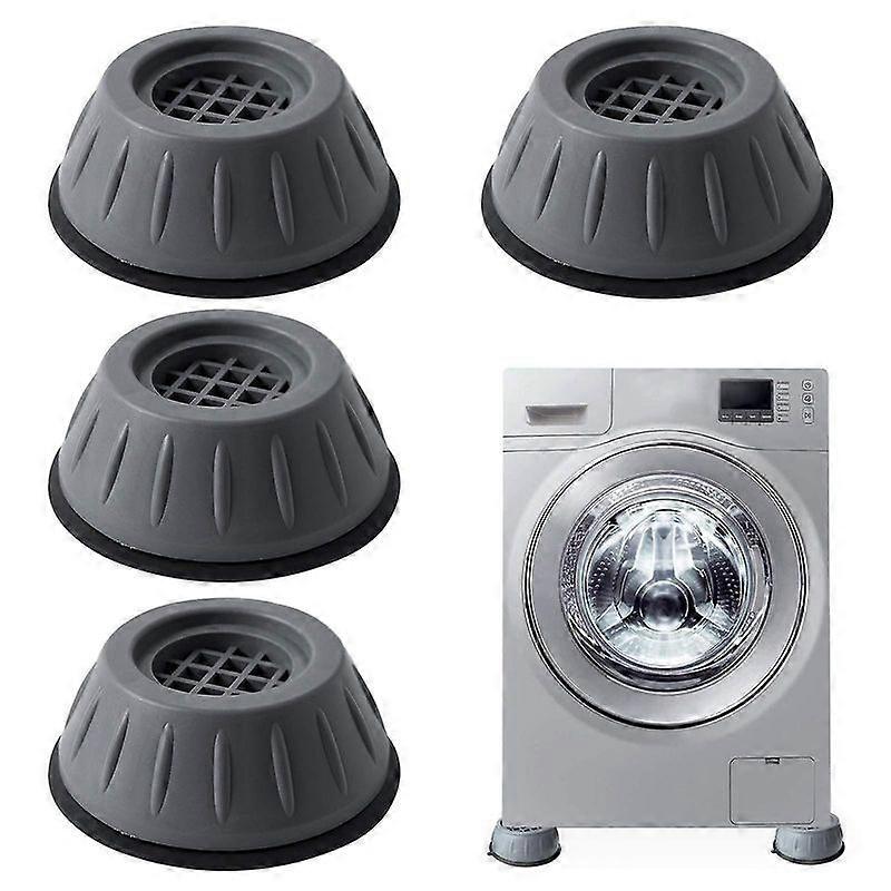 Minglan 4 Pack Washing Machine Non-slip Feet Pad Vibration Damper Rubber Foot Pad