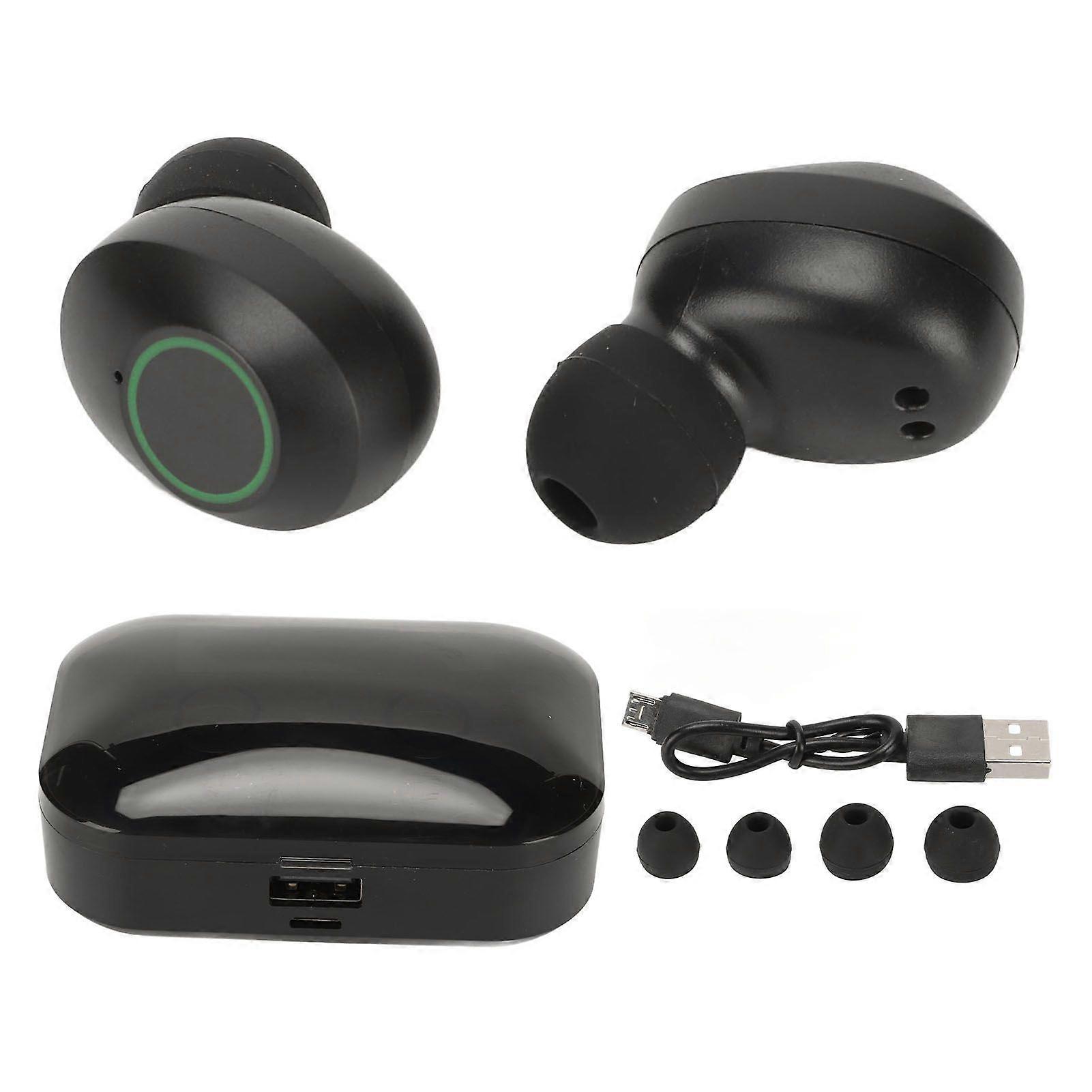 Wireless Earbuds IPX7 Waterproof Deep Bass Bluetooth 5.1 Headphone with LED Power Display for Music Calling Sports