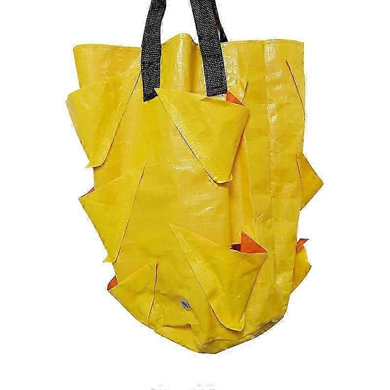 3 جالون زرع تنمو حقيبة ، شنقا أكياس الفراولة ، أكياس الغراس الفراولة البلاستيكية للنمو