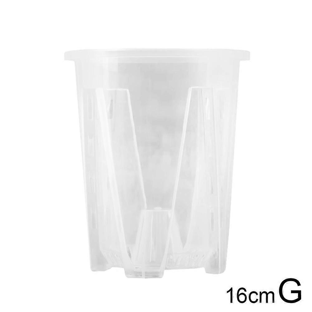 Breathable Plastic Flower Pot With Snap On Tray All Around Ventilation For Home Plants Multiple Sizes