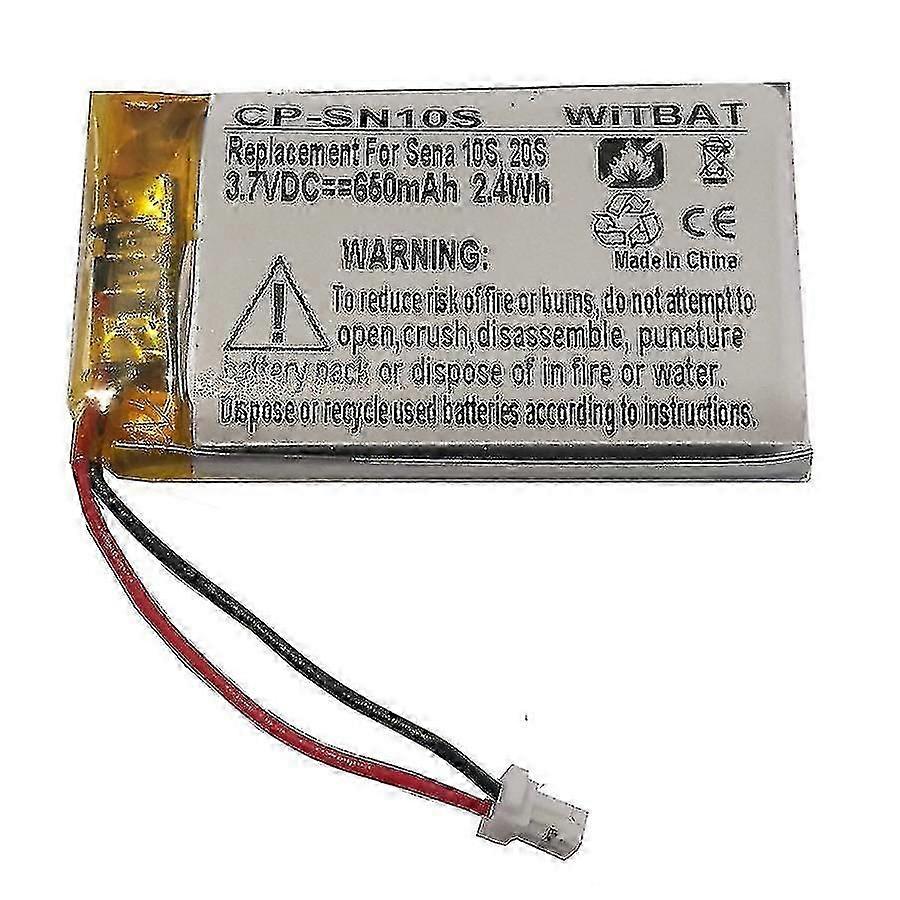 Sena Sena 10s, 20s Bluetooth Headset Batteria