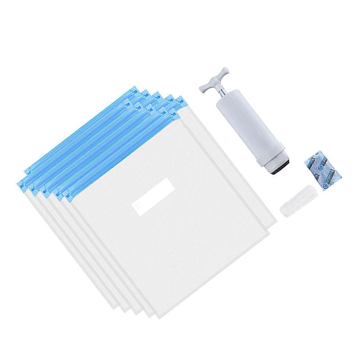 Vacuum Compression Bags for 3D Printer Consumables Storage 5Sets with Pump Clip