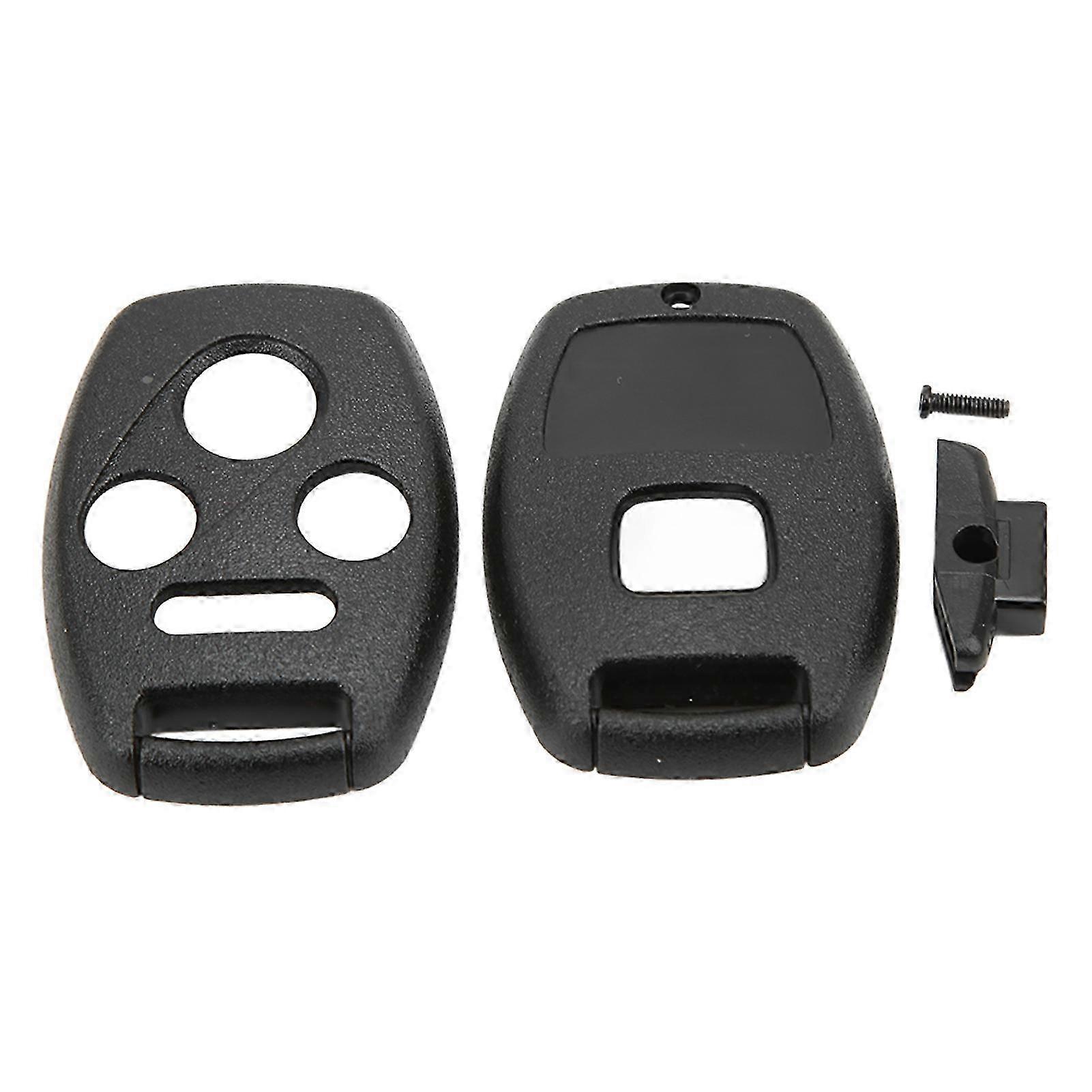 25-26 Car Key Shell Housing Keyless Remote Key Fob Case Cover 3+1 Button Replacement for Civic EX 2011‑2013