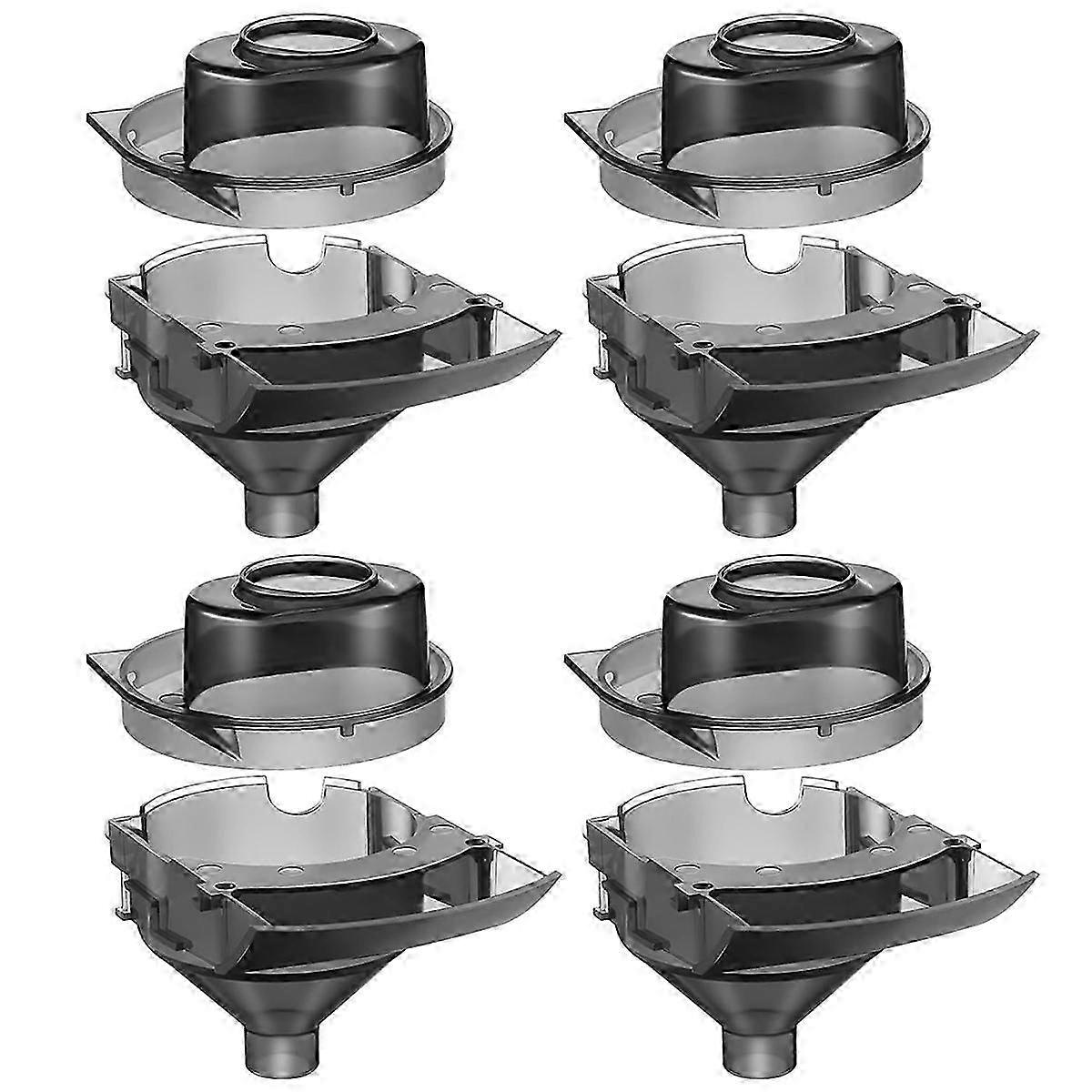 4 Sets Replacement Funnel and Cover for Formula Dispenser