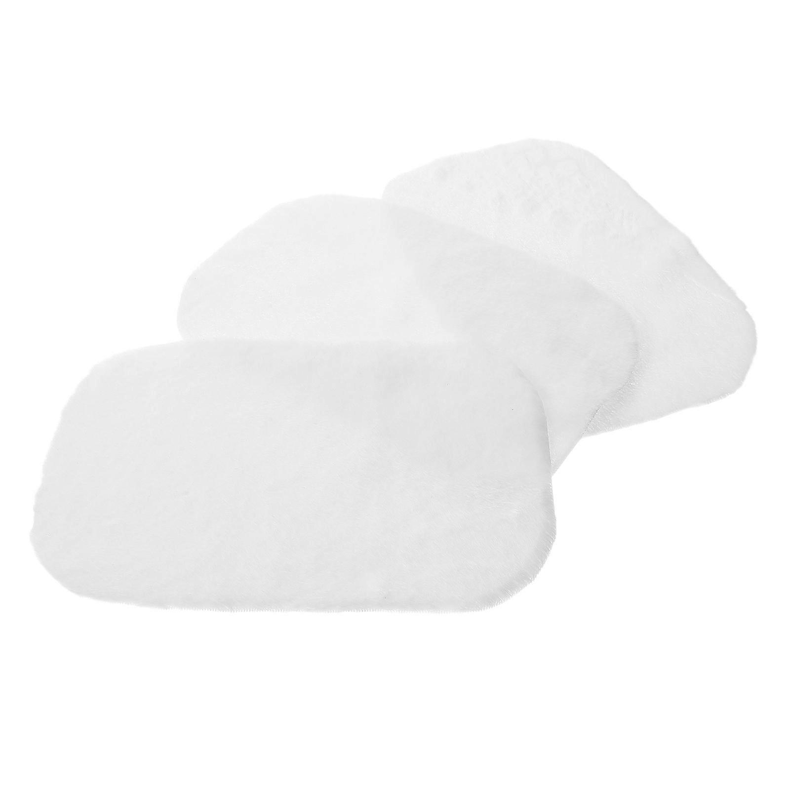 Dollhouse Furniture 3Pcs Plush Carpet Accessory Soft And Comfortable Decoration For Collectors Creating Dollhouse Scenes