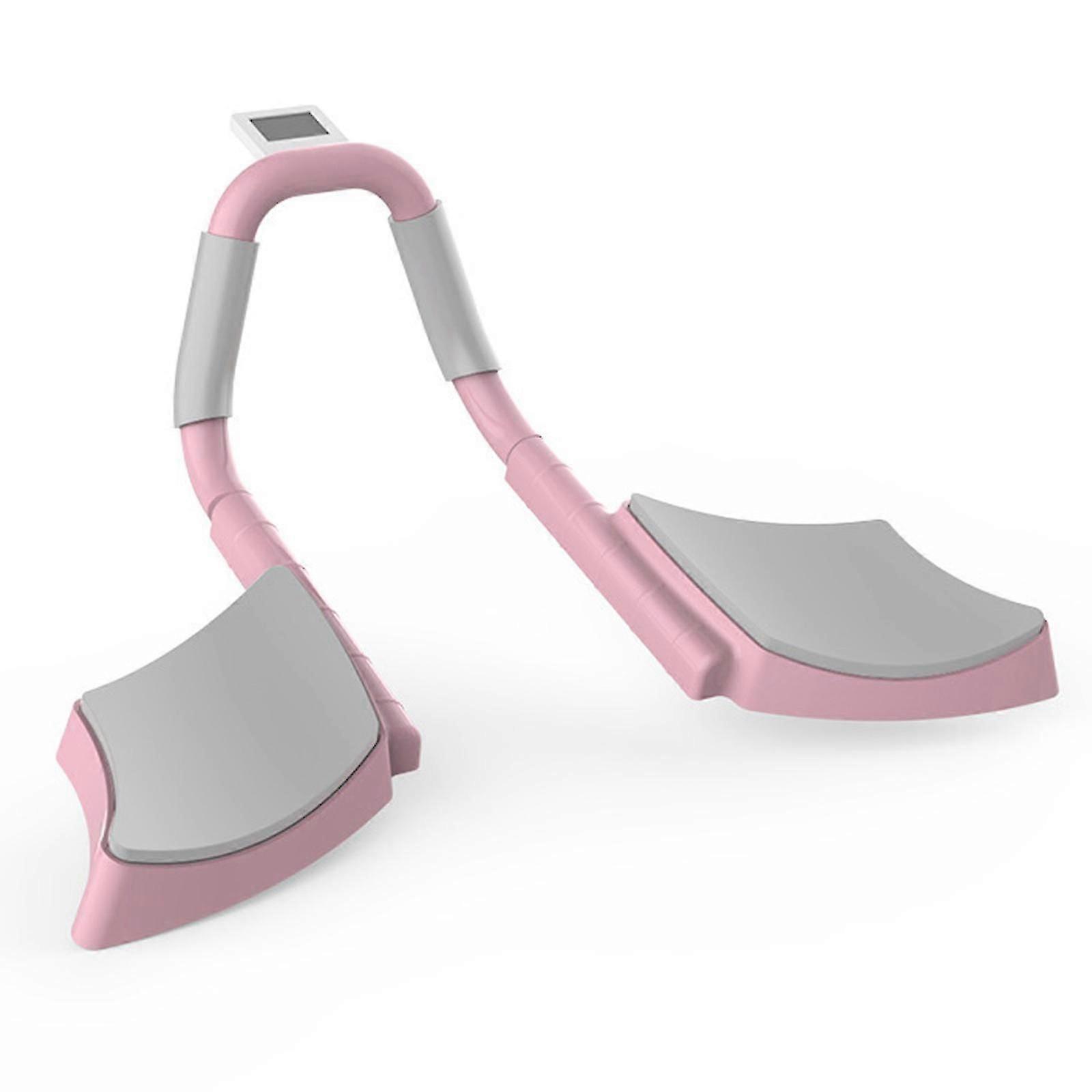 Plank Trainers For Abdominal Cores Strength Training Adjustable Angle Wow Timing Lcd Display Plank Support Trainers Non Slip Handles Abdominal Trainer