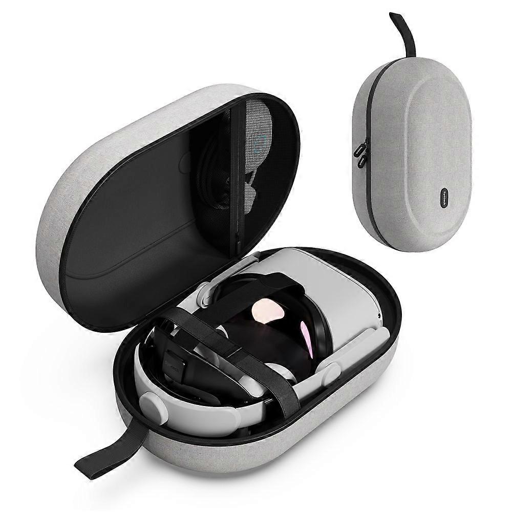 SYNTECH Size L Storage Case Compatible For Meta Quest 3S / Quest 3 / Quest 2 / Quest Pro / Pico 4 / Pico 4 Ultra VR Headset Carryi
